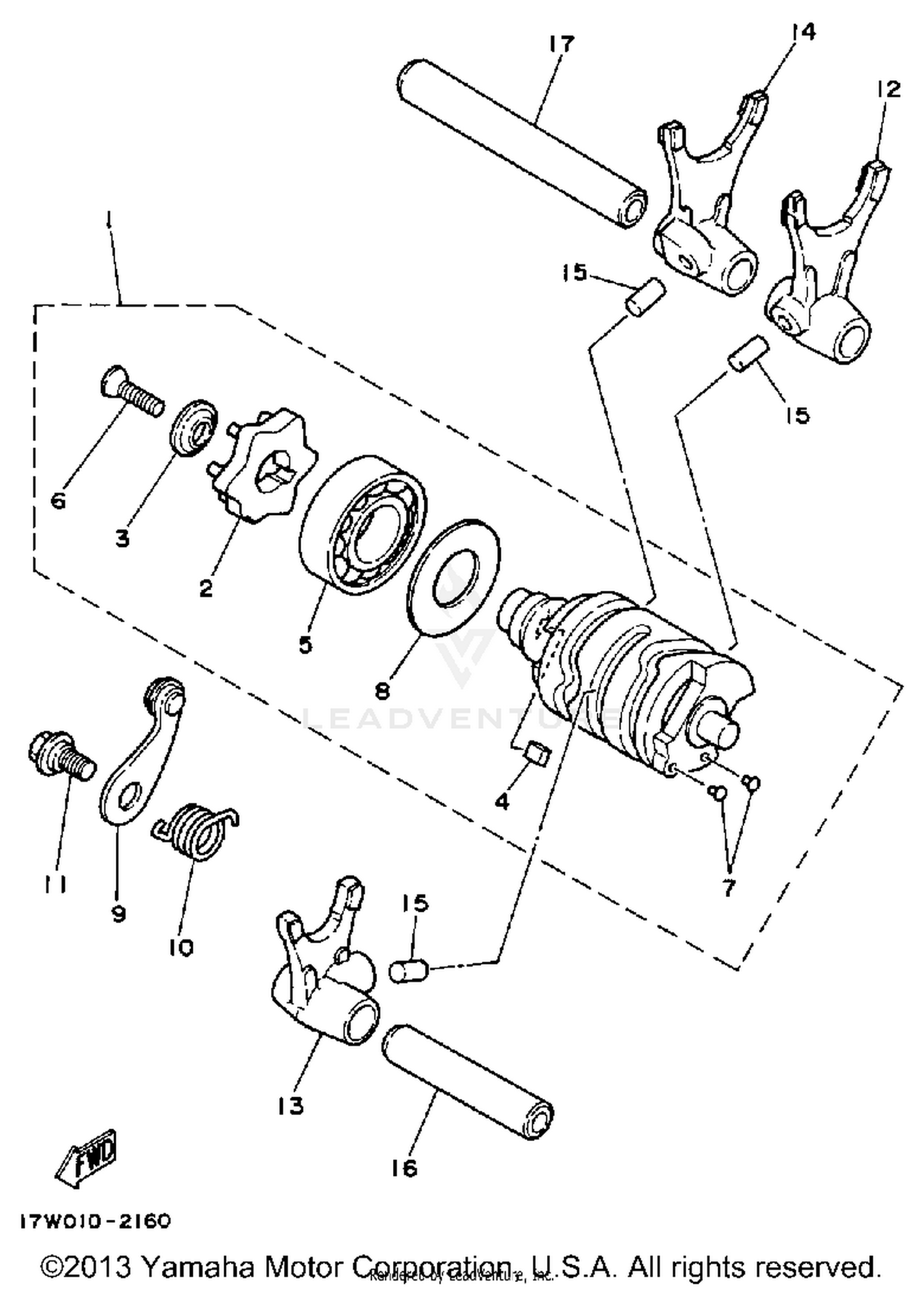 SHIFT CAM - FORK