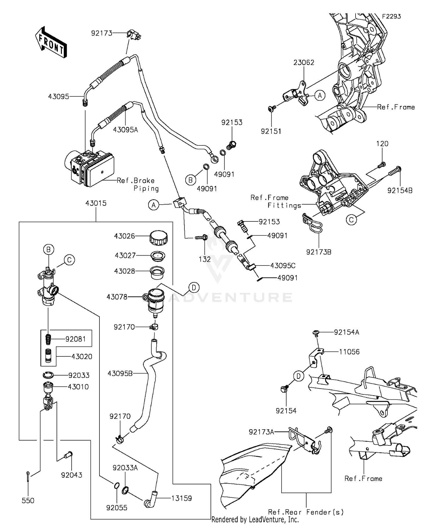 HANDLE SWITCH - LEVER