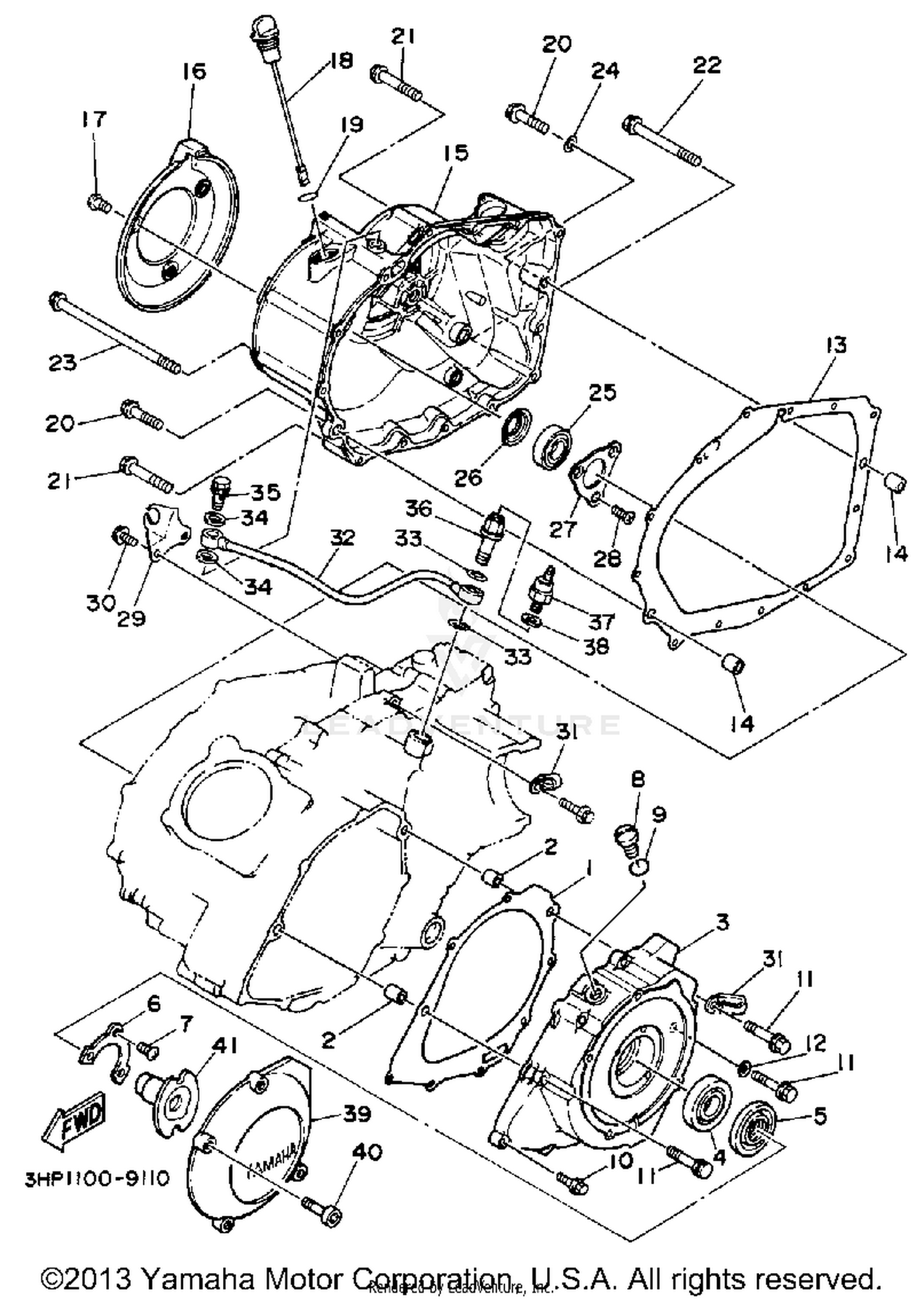 CRANKCASE COVER 1