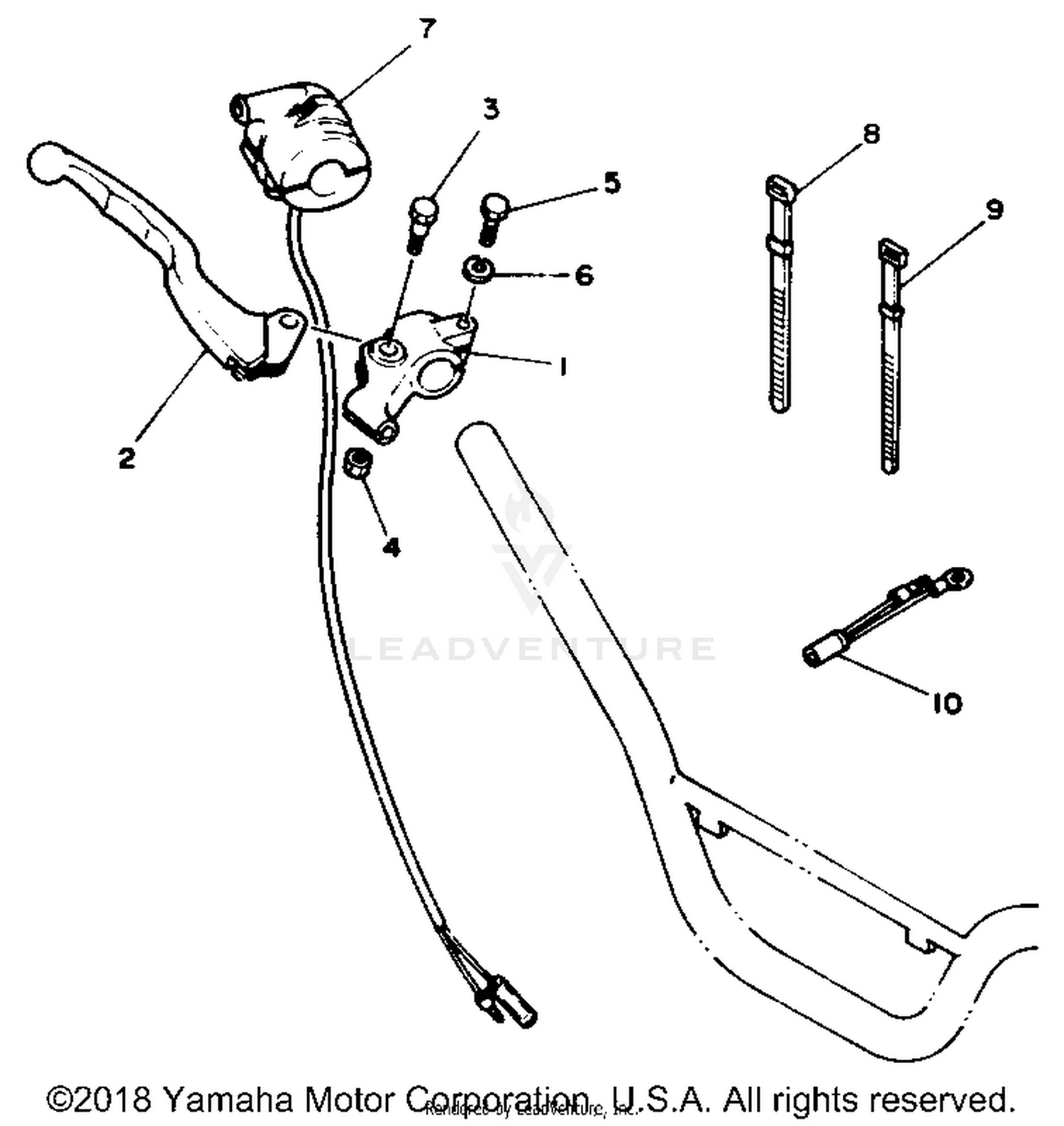 HANDLE SWITCH LEVER