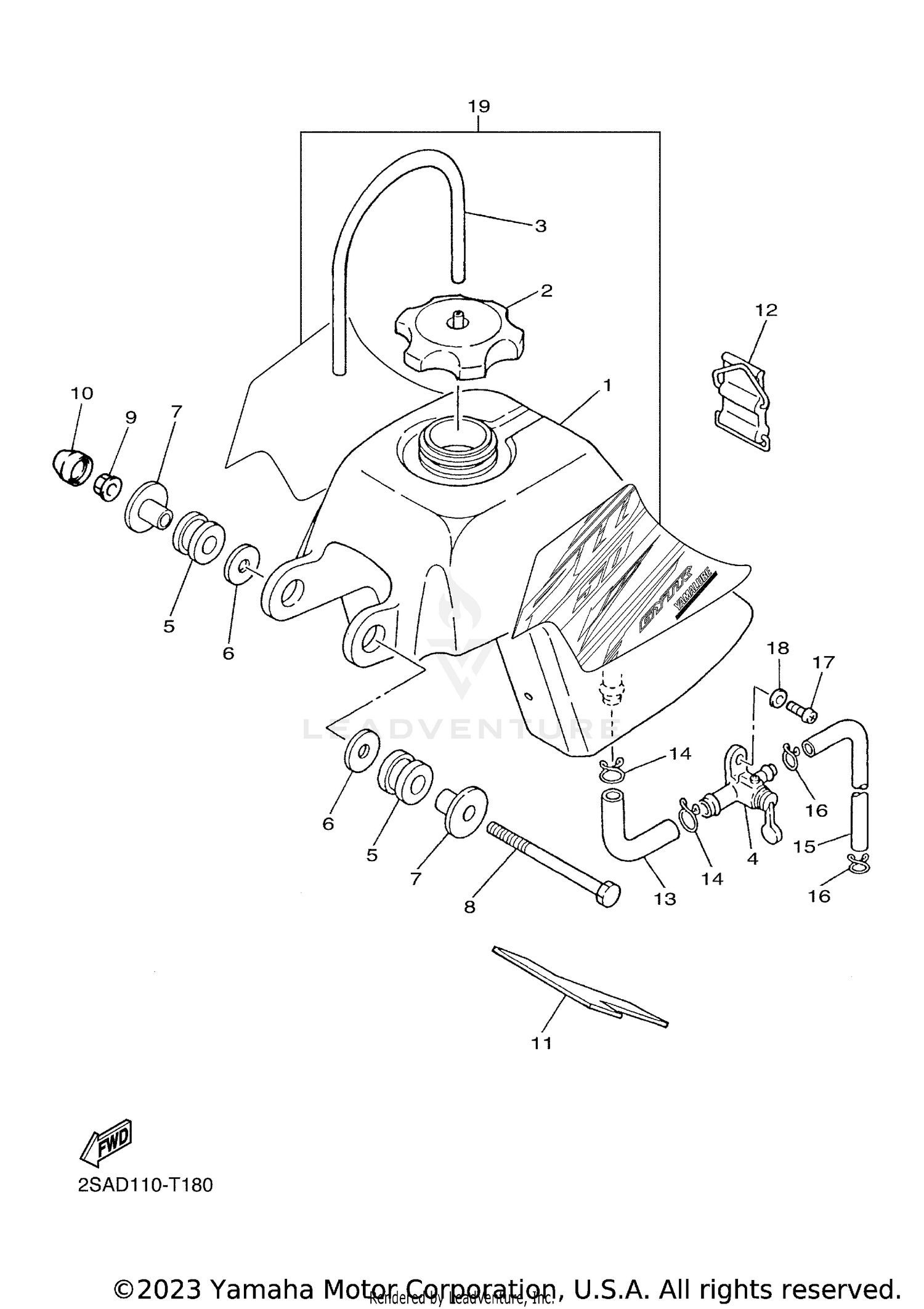 HANDLE SWITCH-LEVER