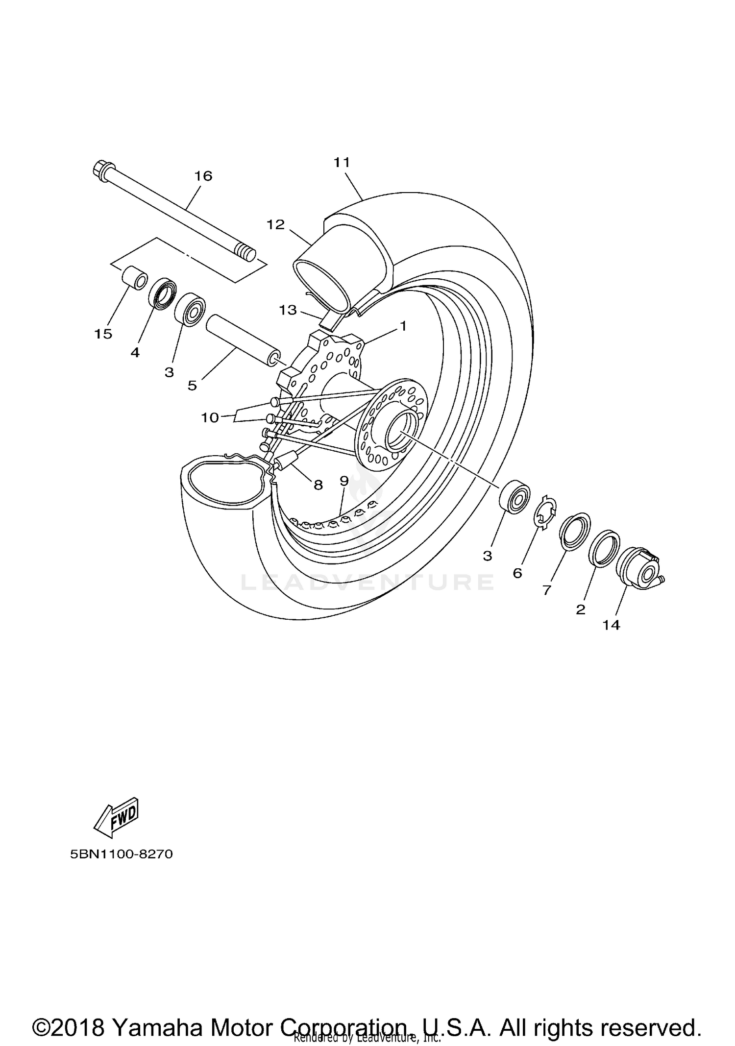 FRONT WHEEL