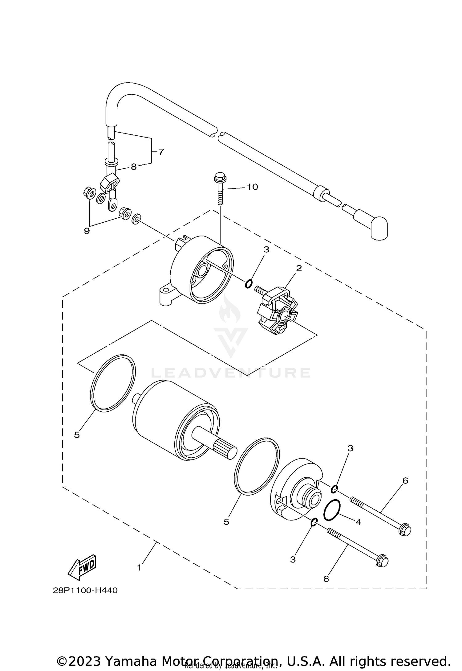 STARTING MOTOR