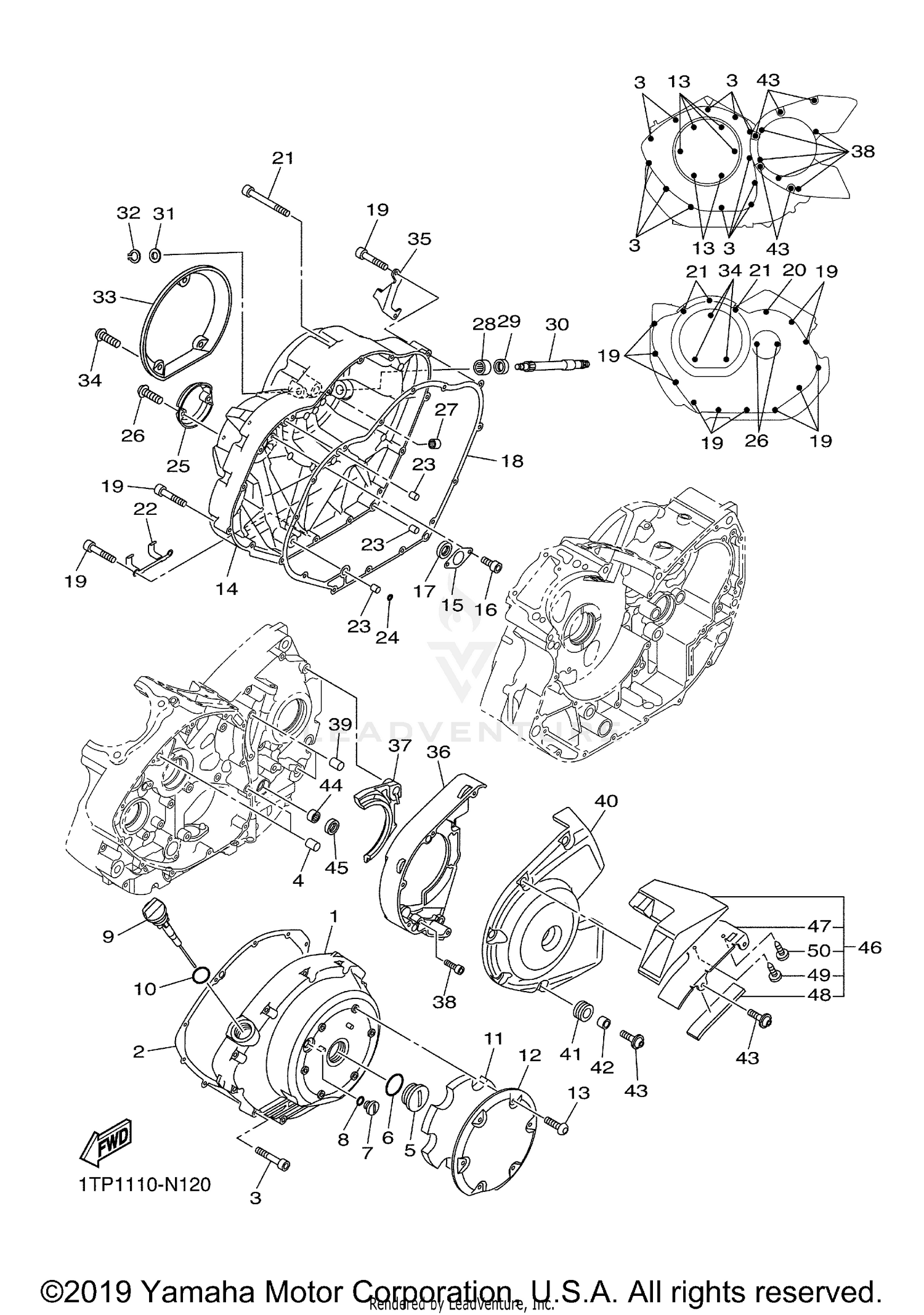 CRANKCASE COVER 1