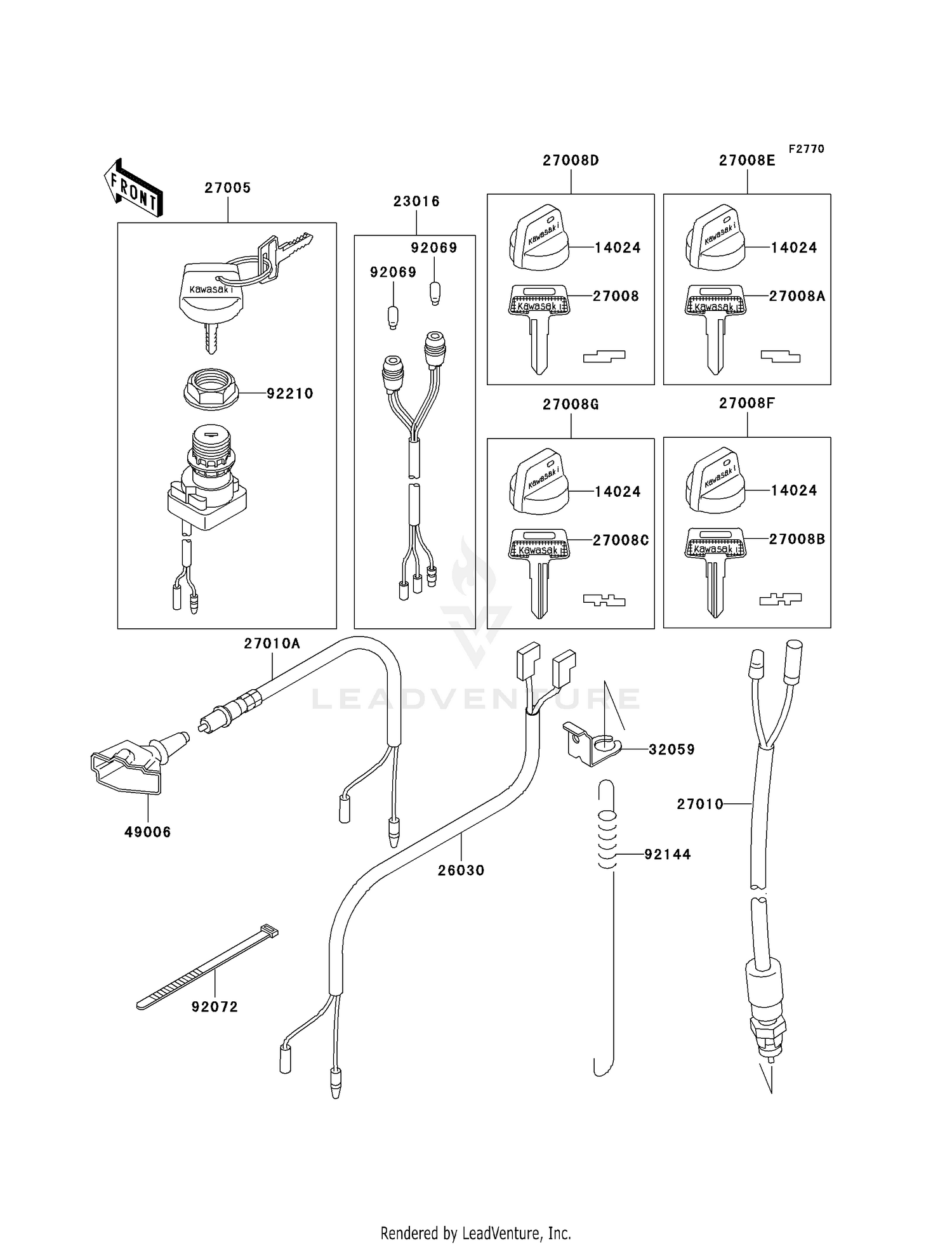 FRONT MASTER CYLINDER