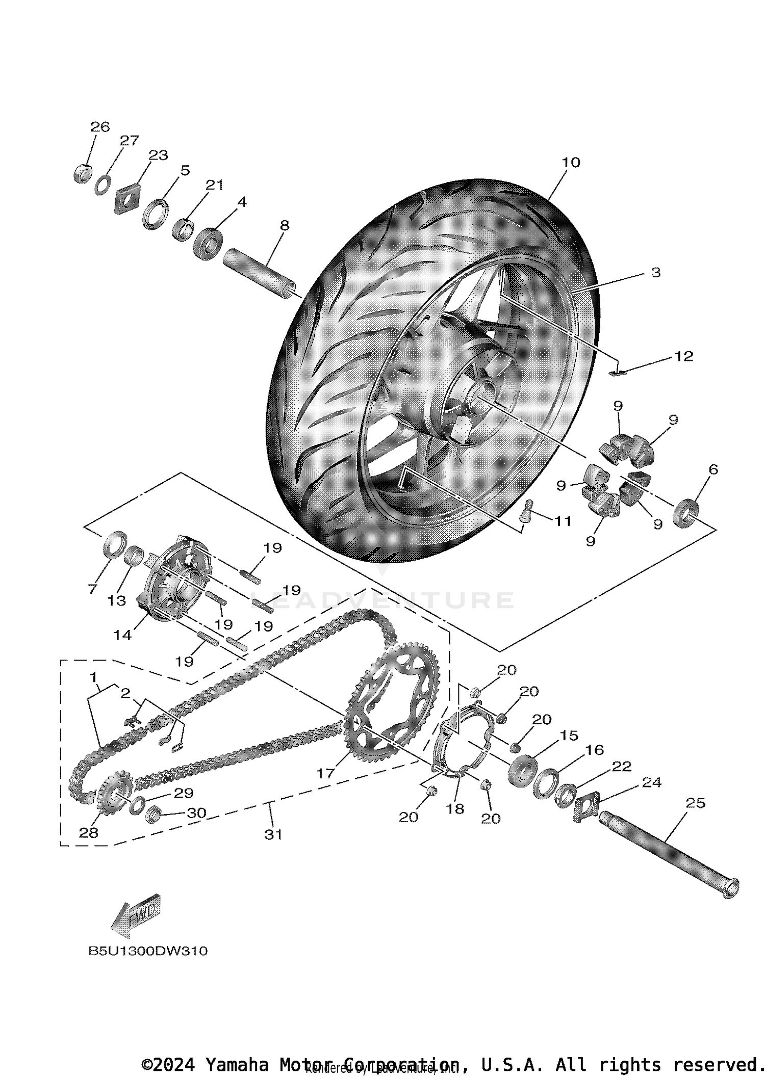 REAR WHEEL