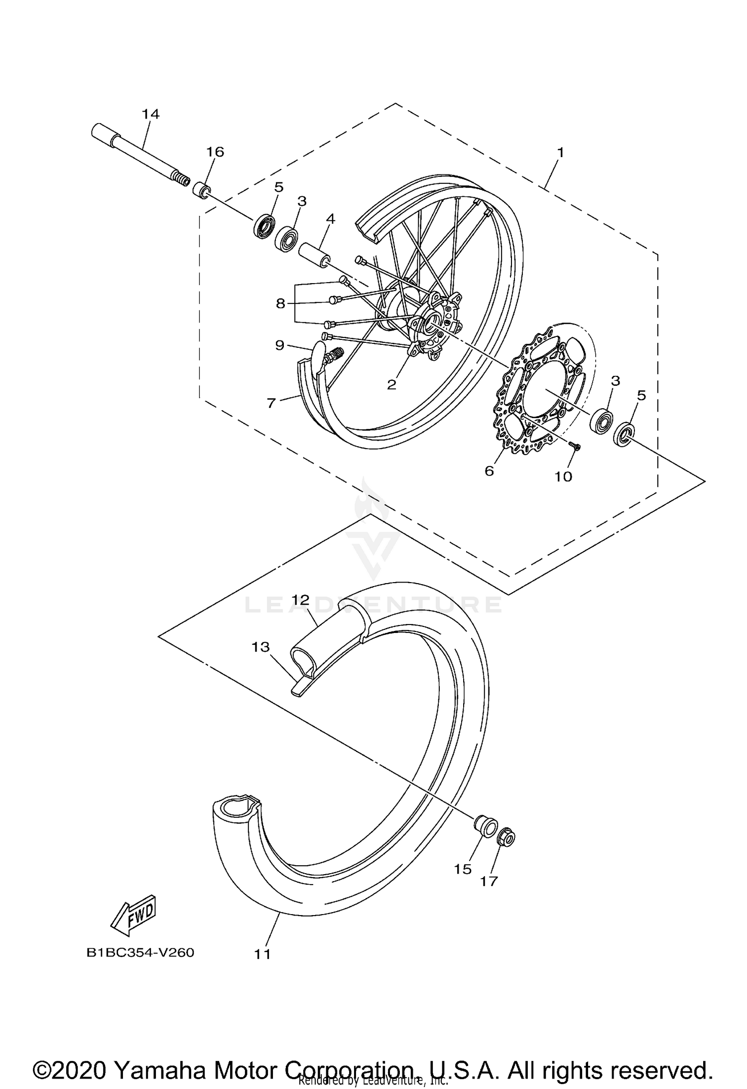 FRONT WHEEL