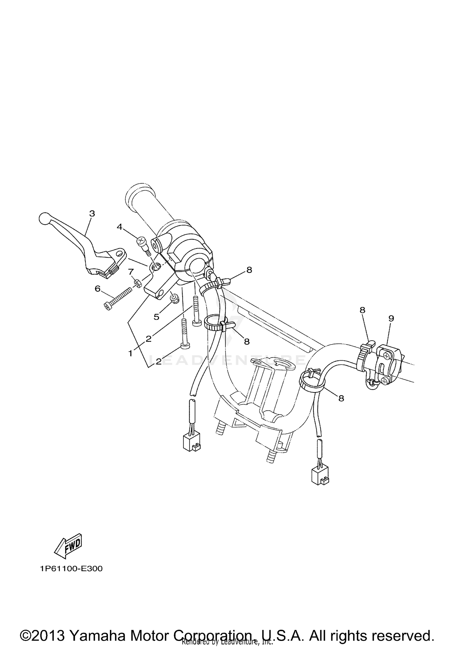 HANDLE SWITCH LEVER