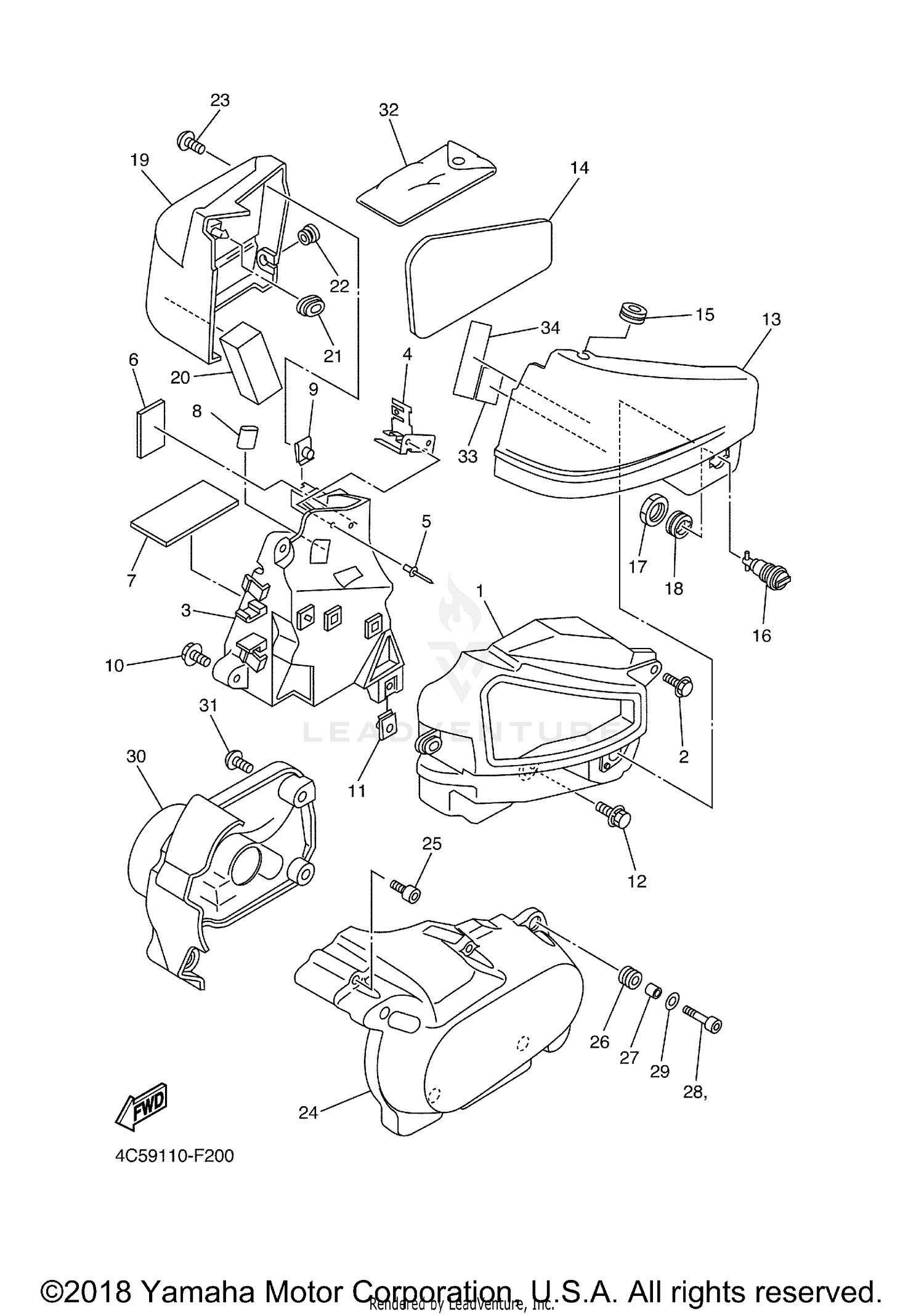 REAR MASTER CYLINDER