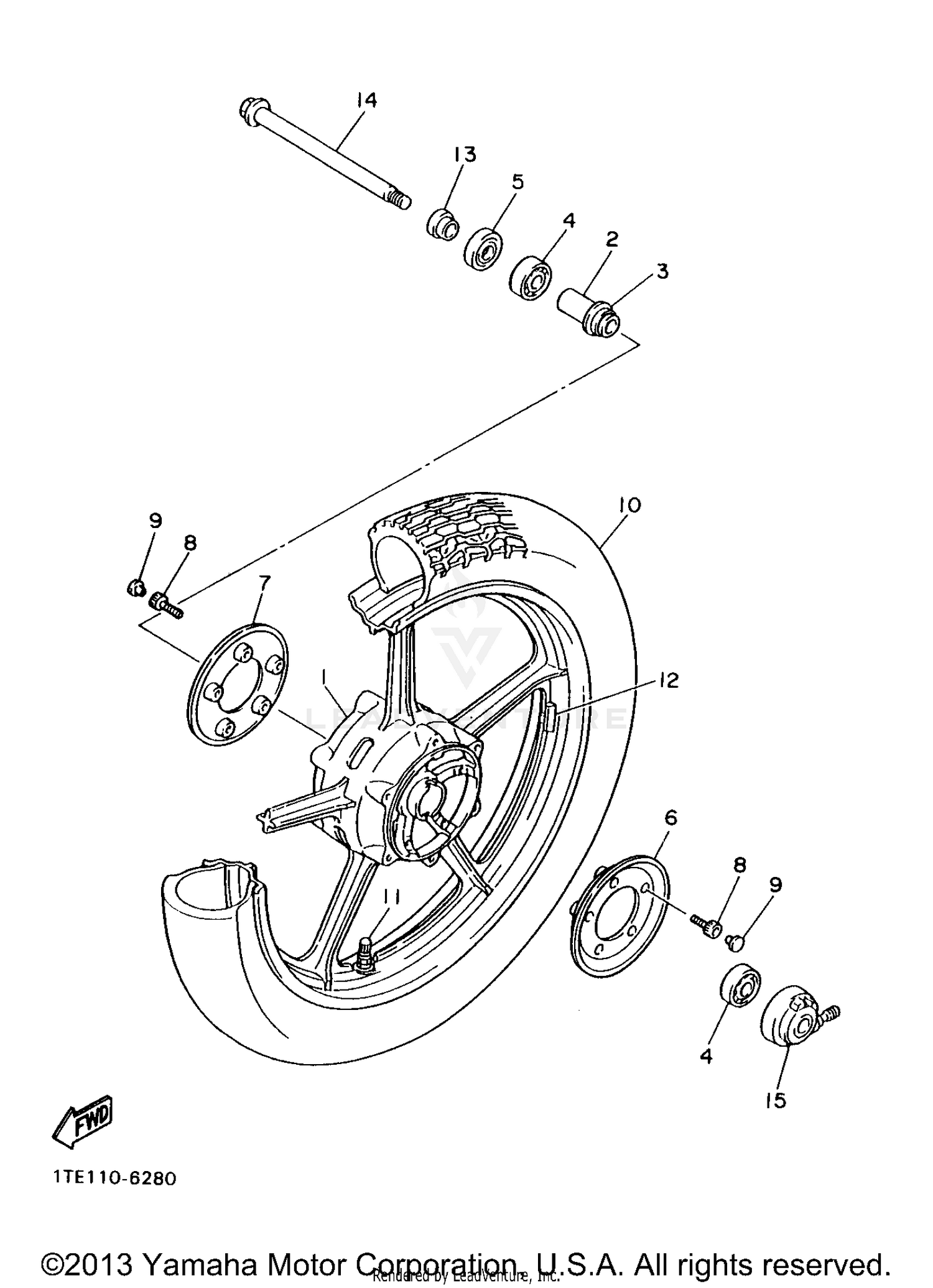 FRONT WHEEL