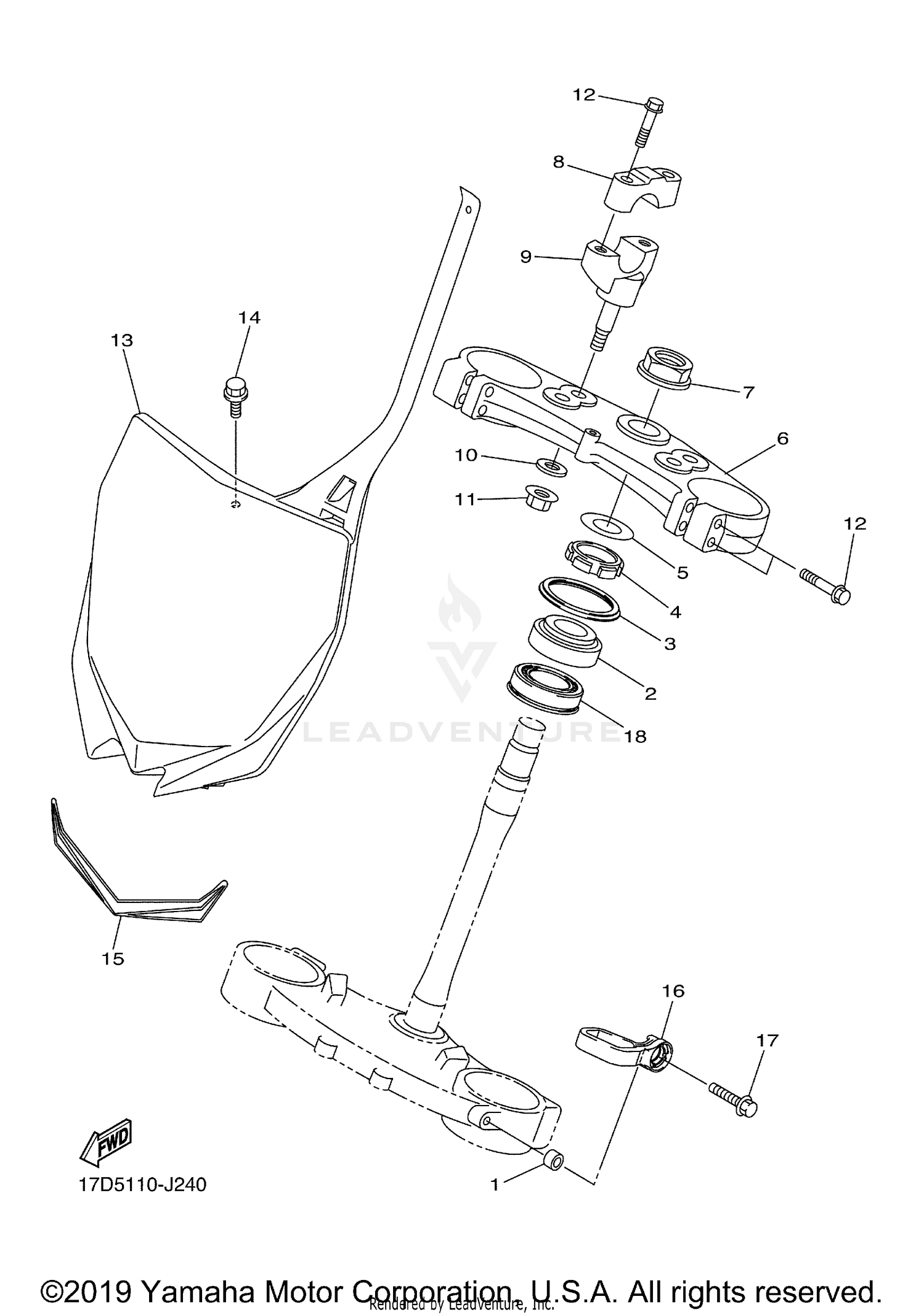 SHIFT CAM FORK