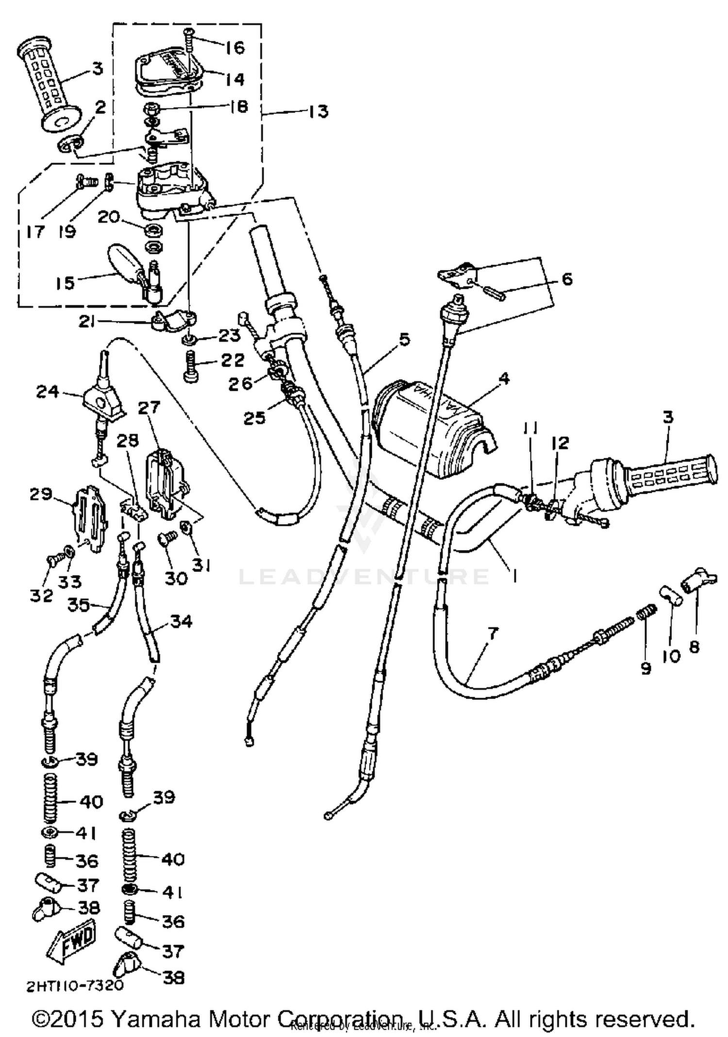 HANDLEBAR CABLE