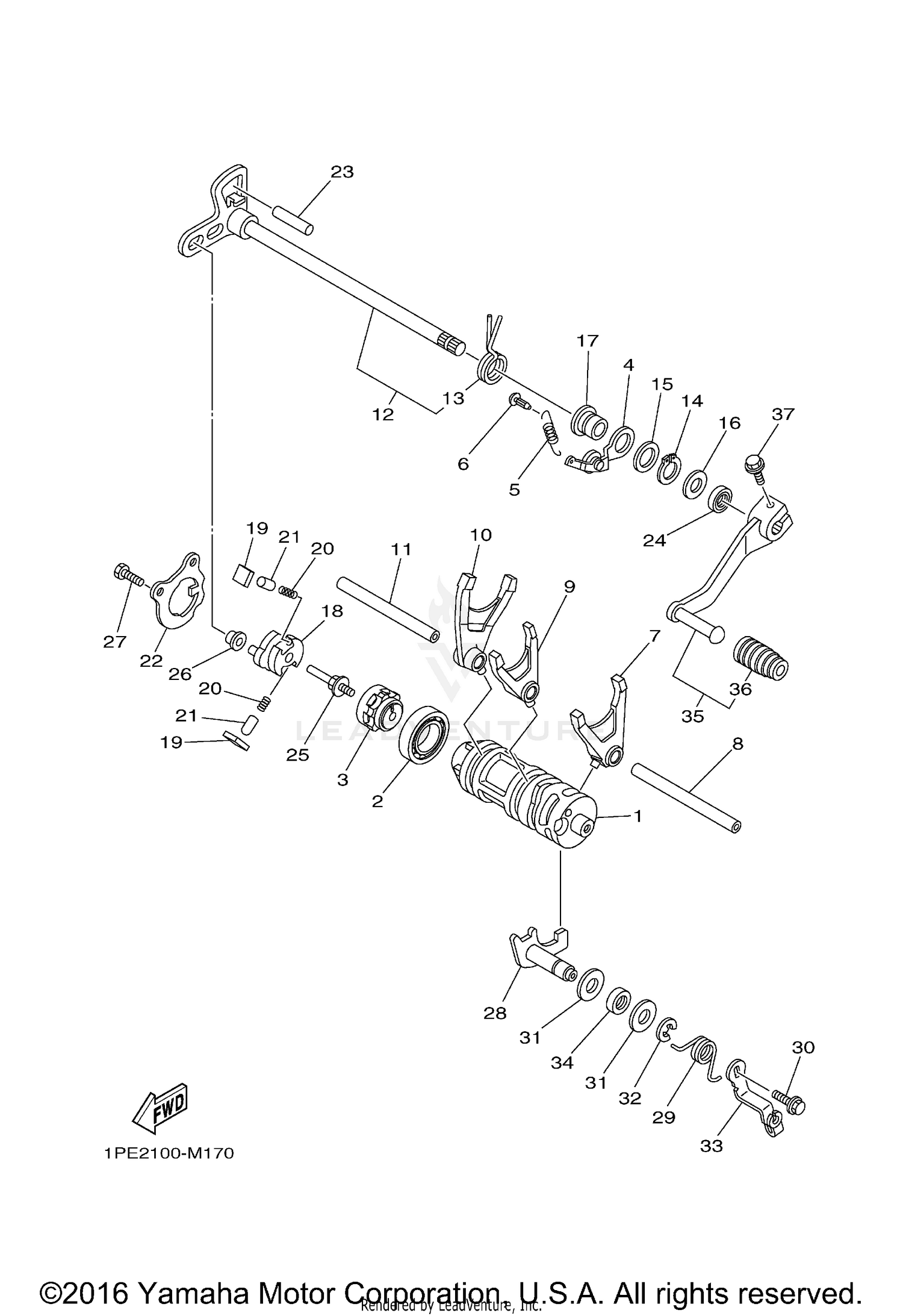 SHIFT CAM FORK