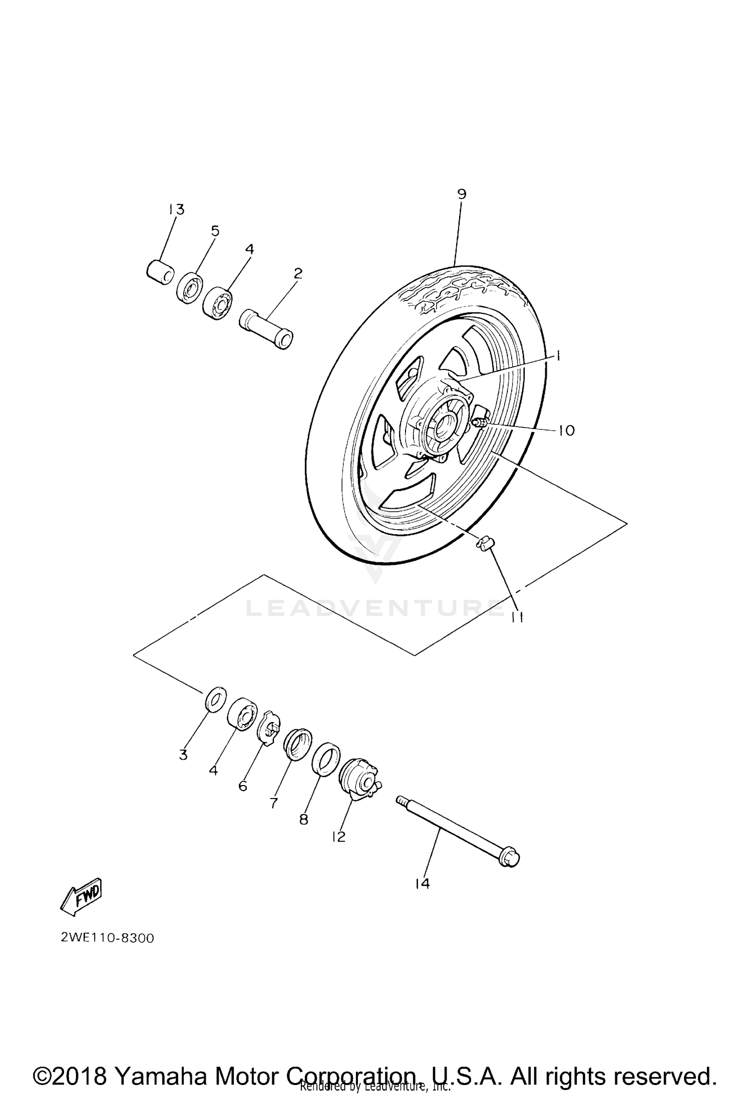 FRONT WHEEL