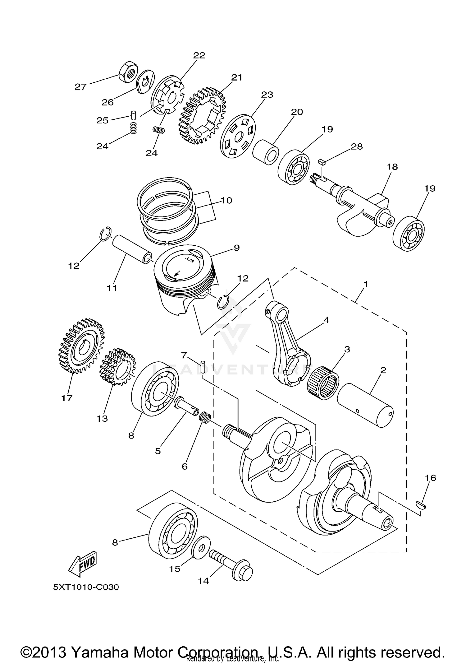 CRANKSHAFT PISTON