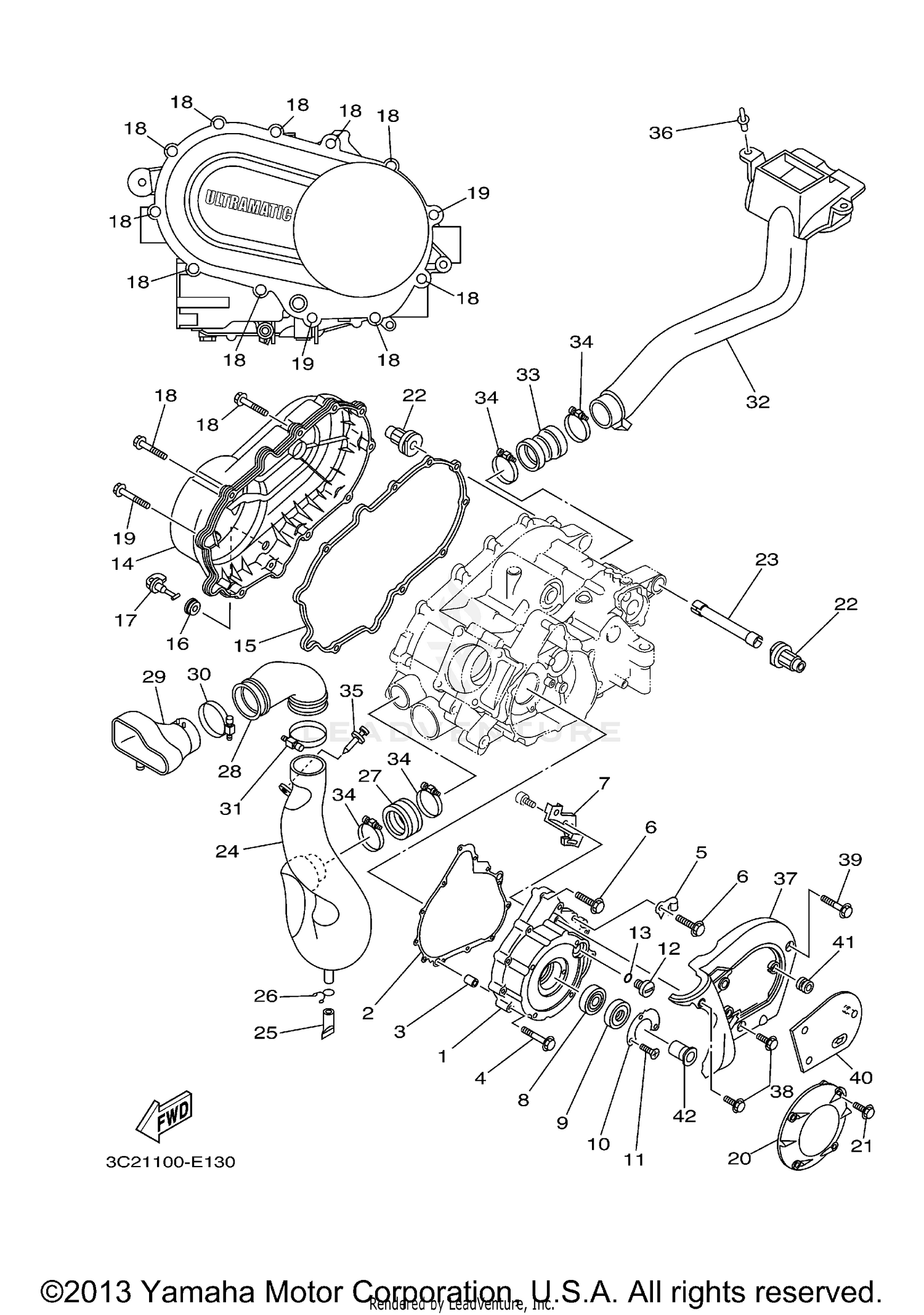 CRANKCASE COVER 1