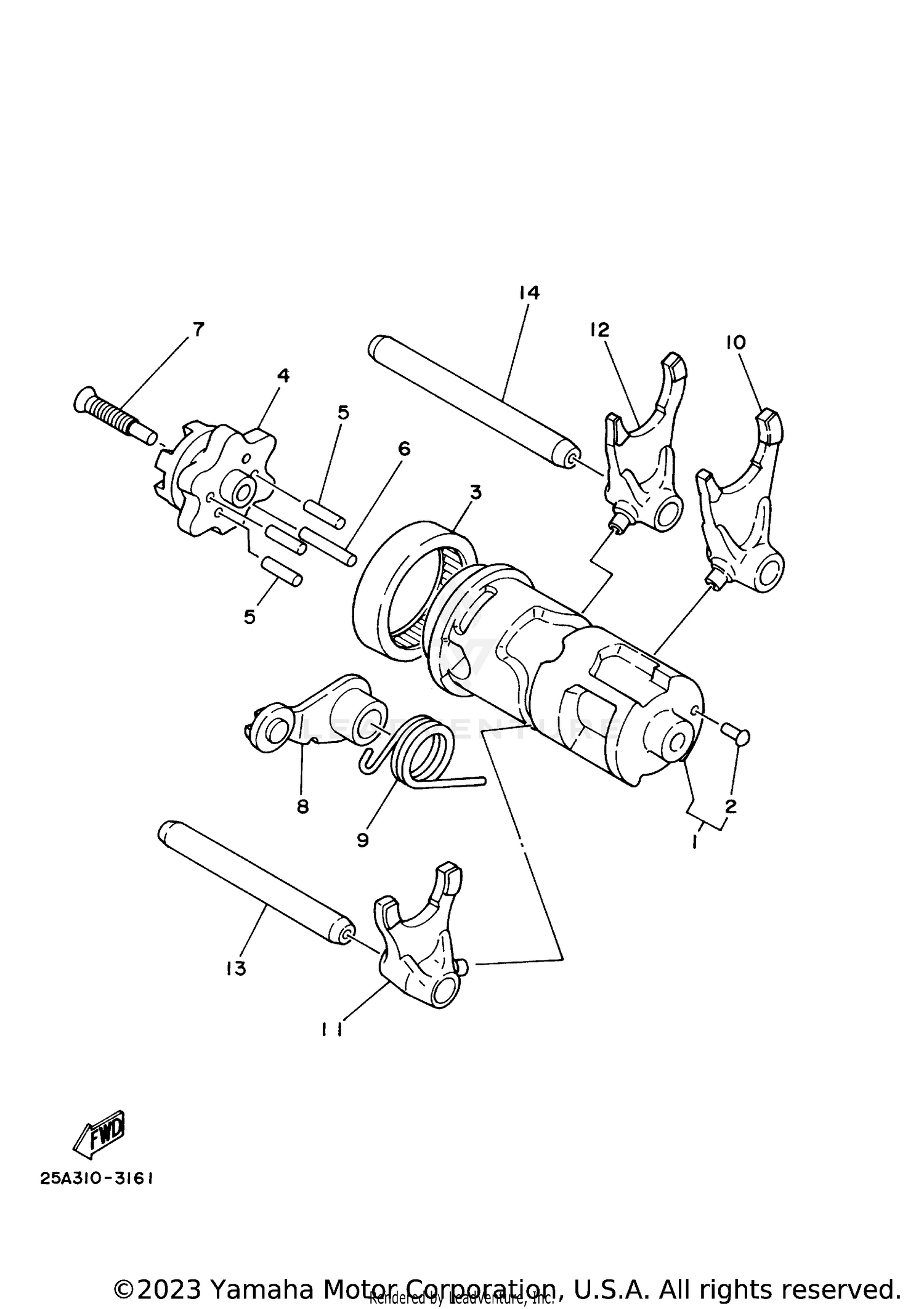 SHIFT CAM & FORK