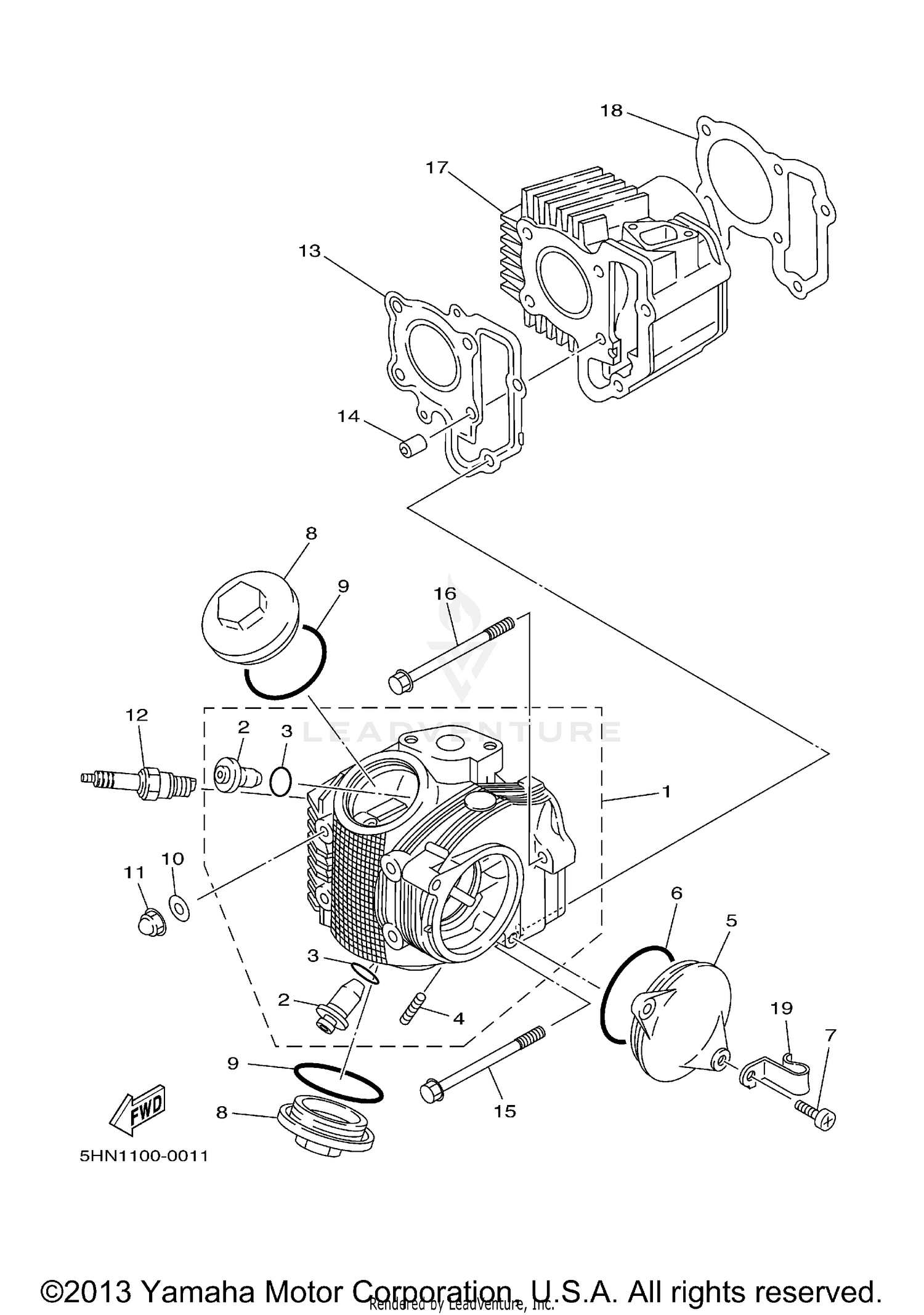 FRONT BRAKE CALIPER
