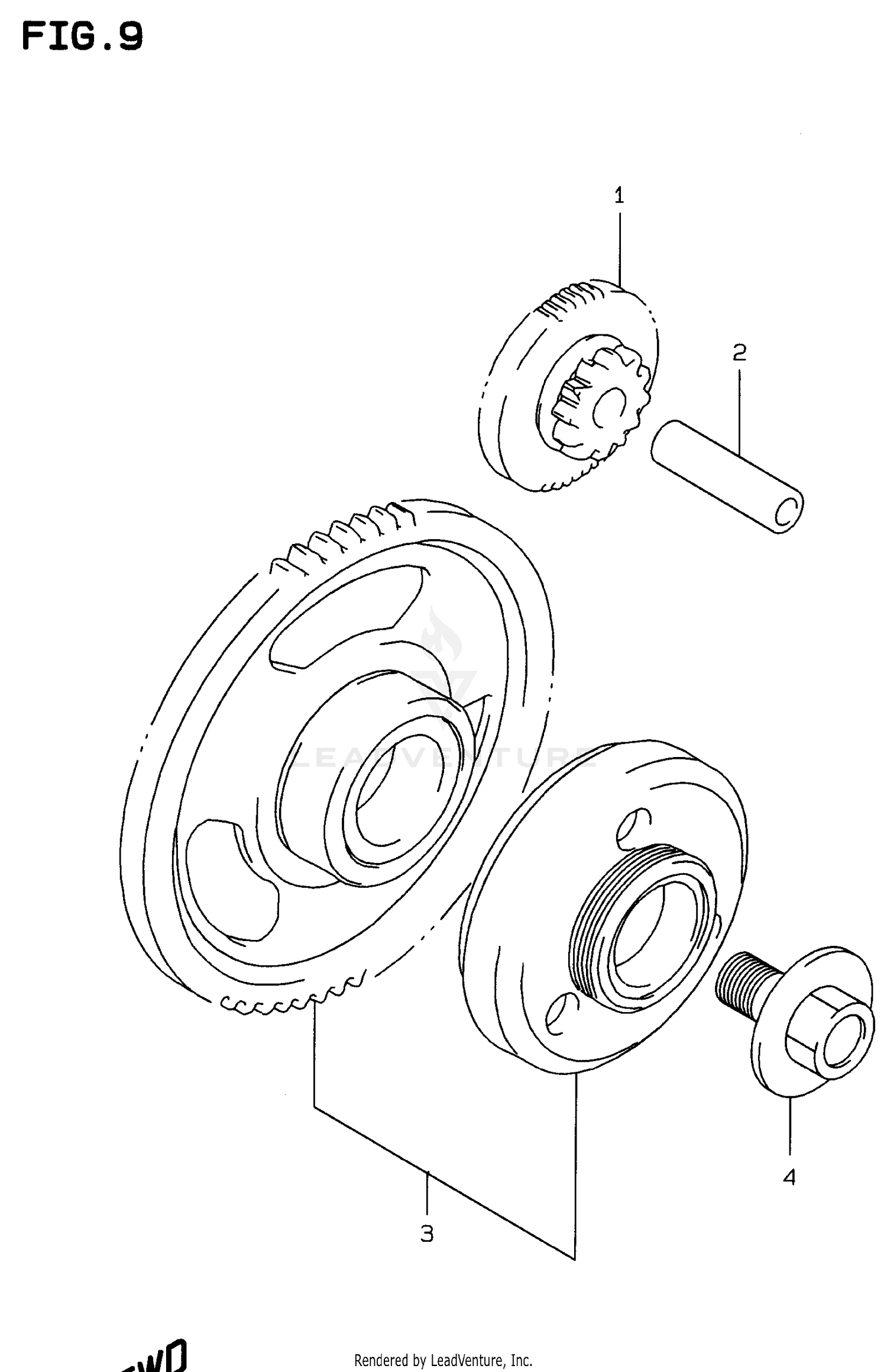 FRONT SUSPENSION WHEEL