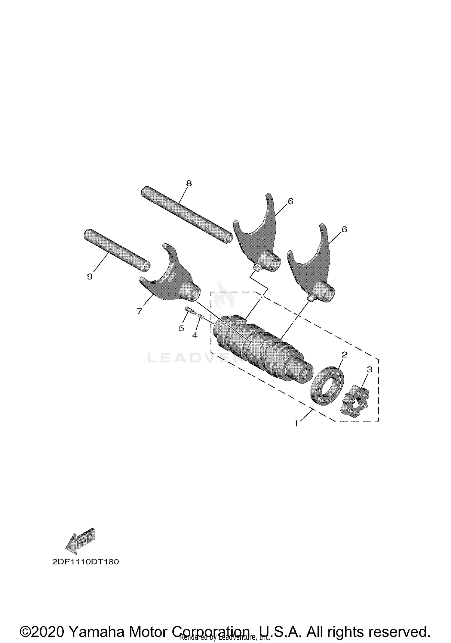 SHIFT CAM FORK