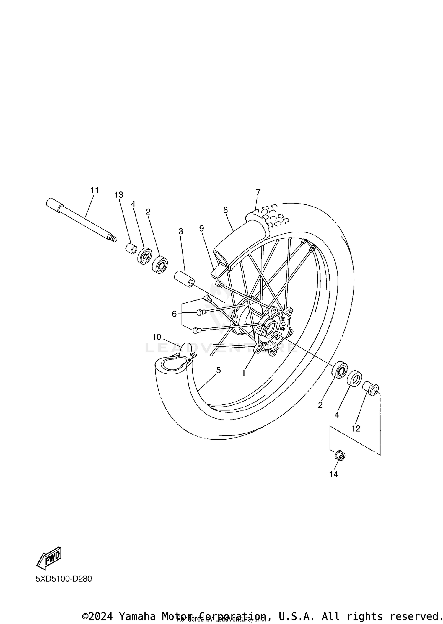 FRONT WHEEL