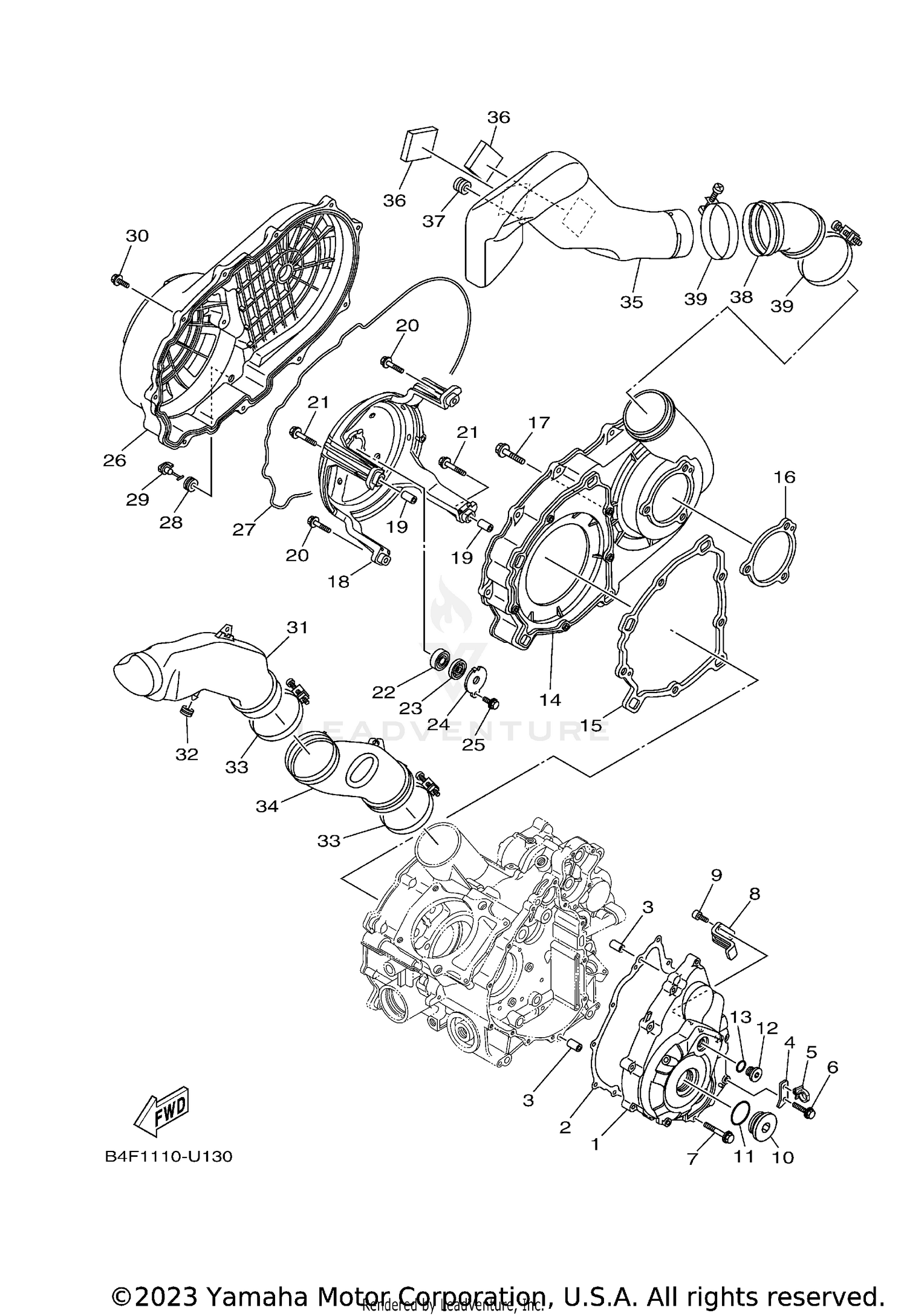 CRANKCASE COVER 1