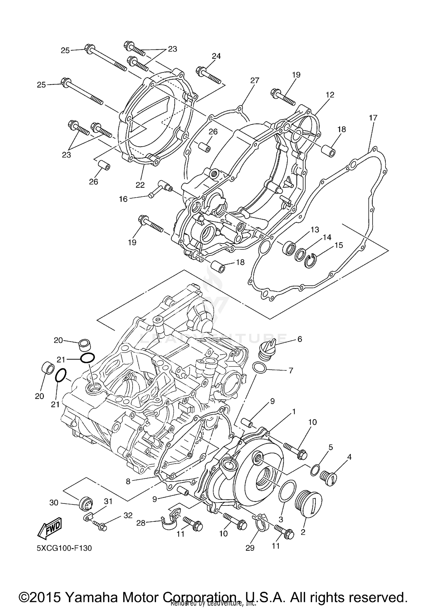 CRANKCASE COVER 1
