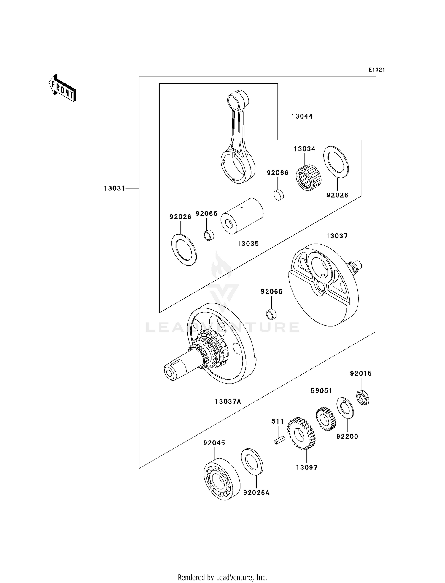 FRONT BRAKE CALIPER