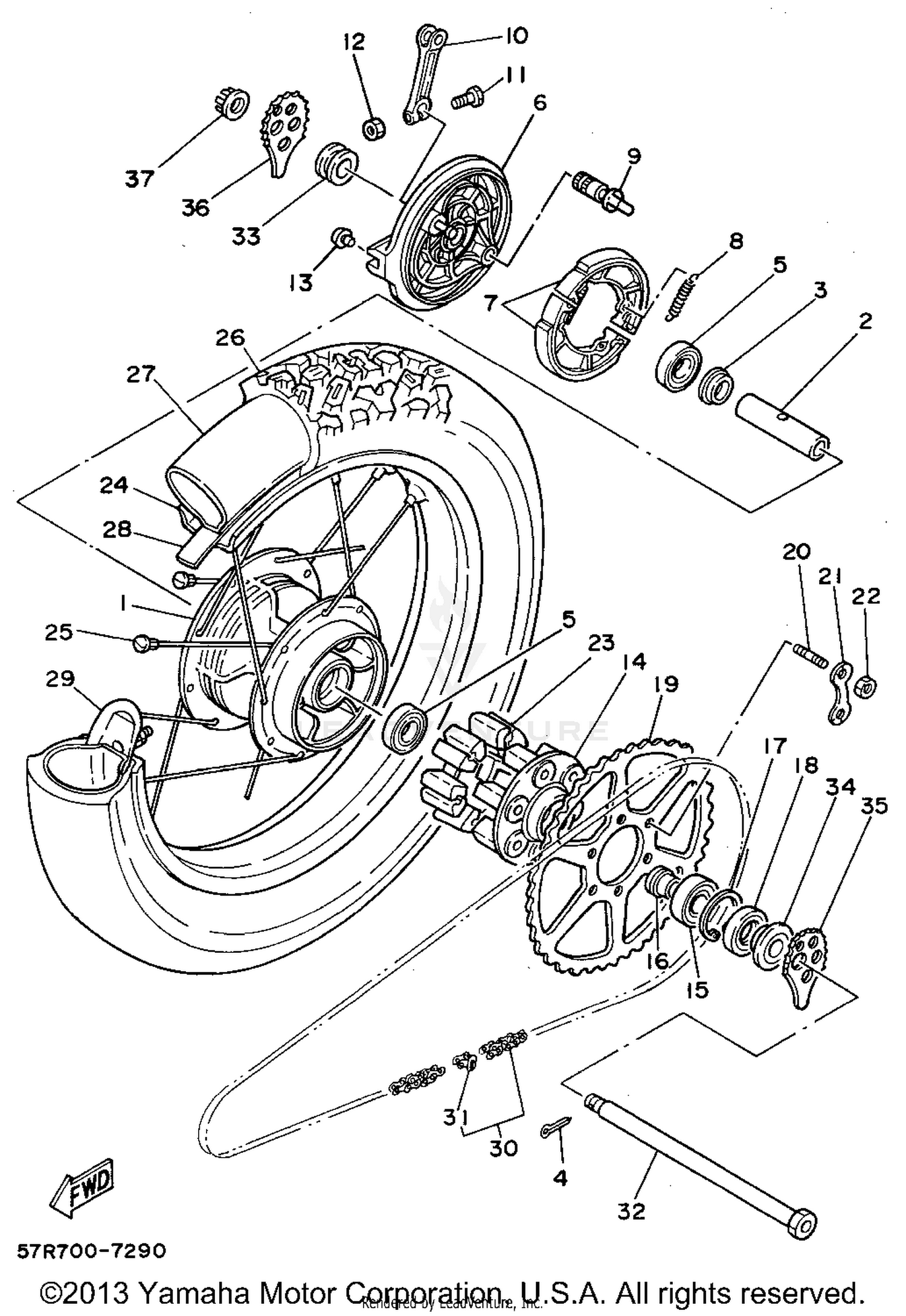REAR WHEEL