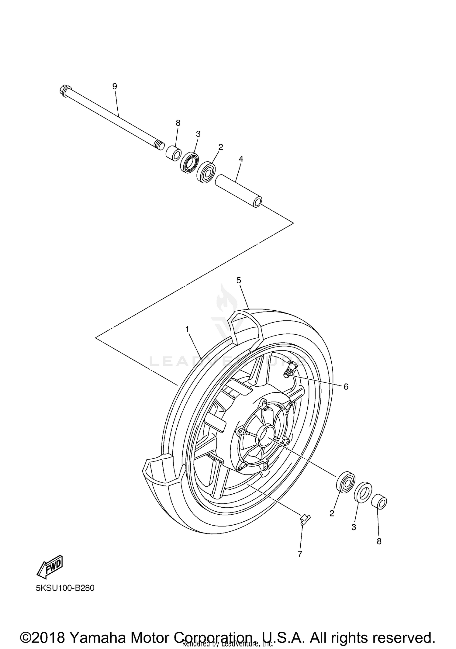 FRONT WHEEL