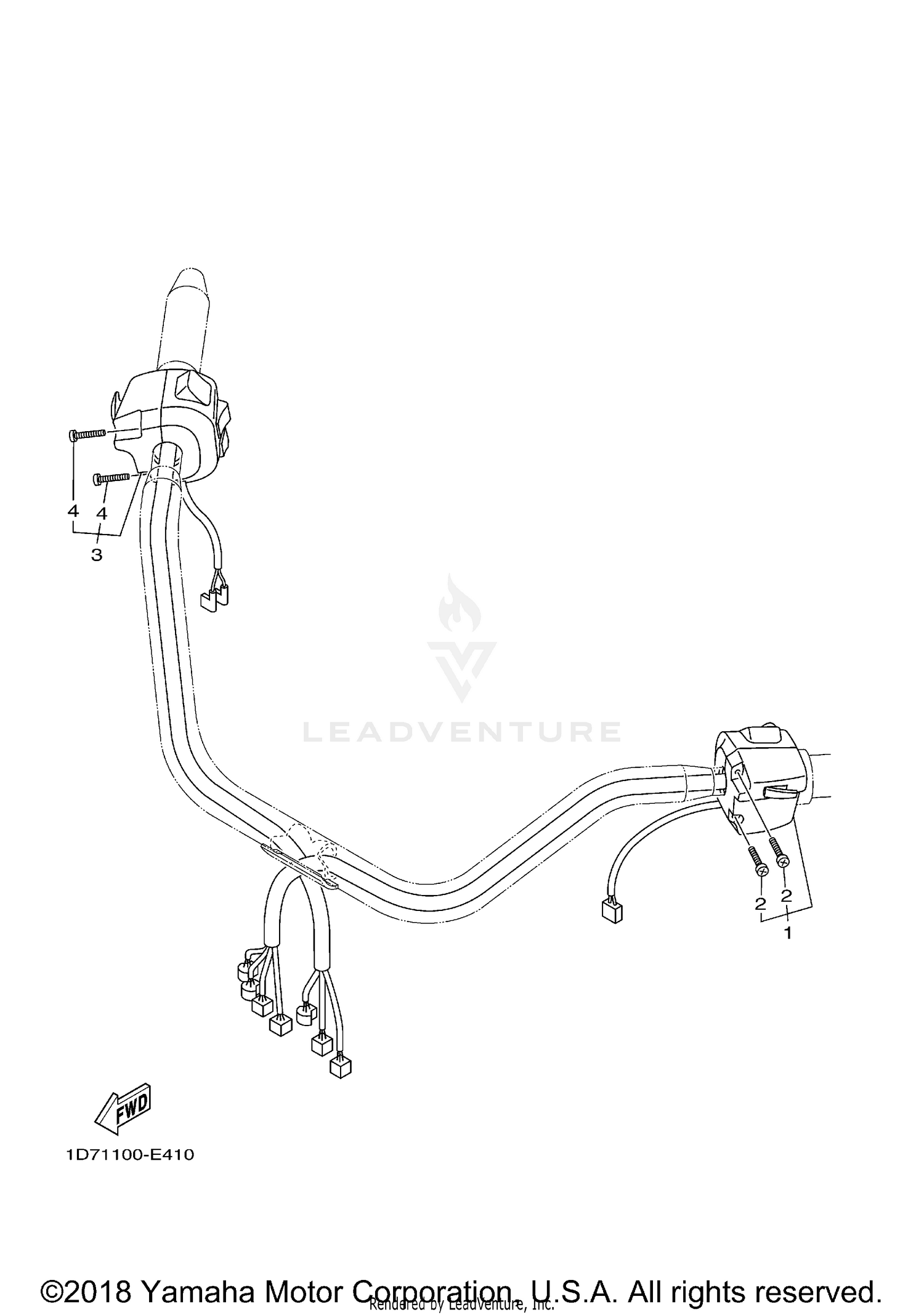 HANDLE SWITCH LEVER