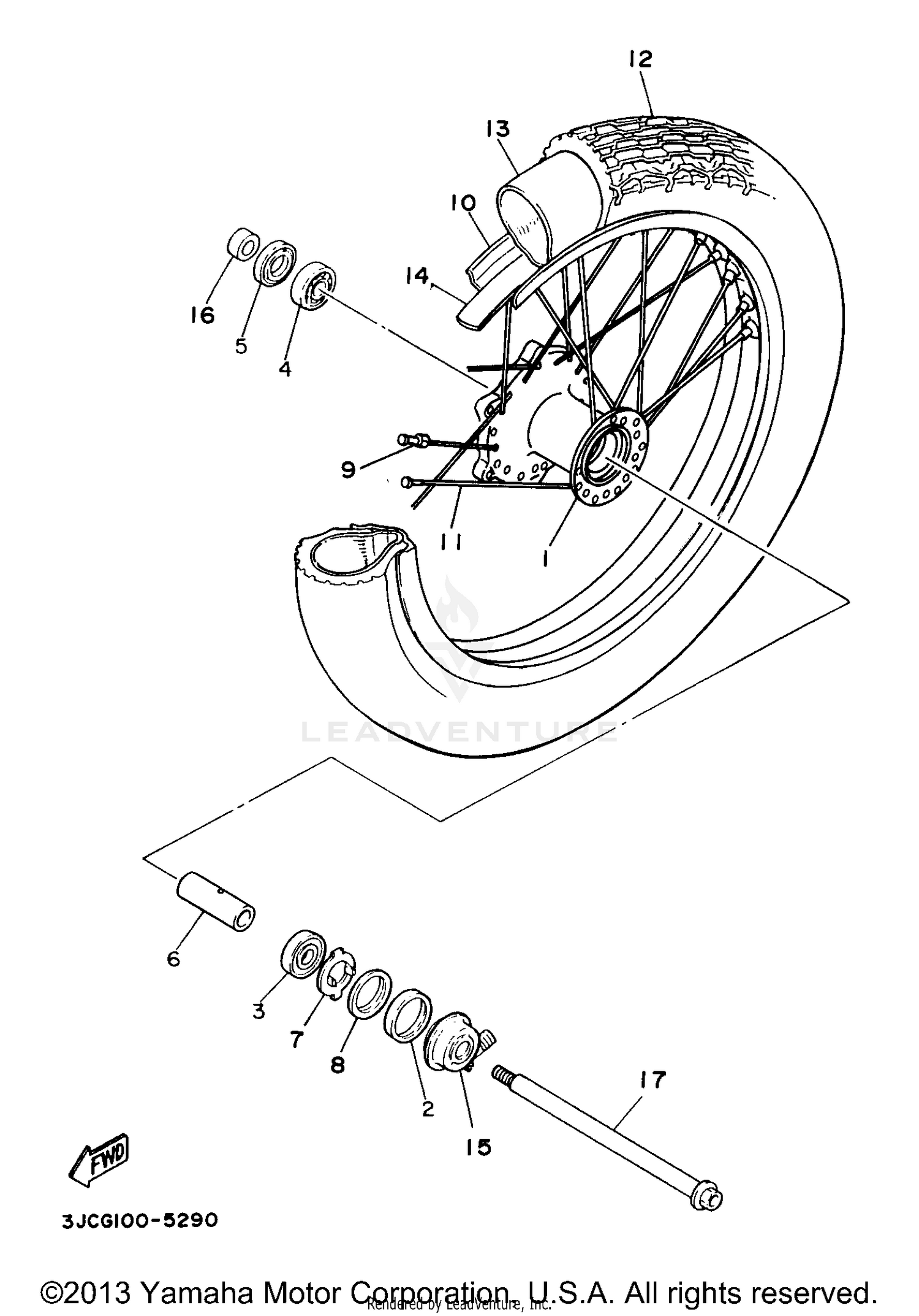 FRONT WHEEL