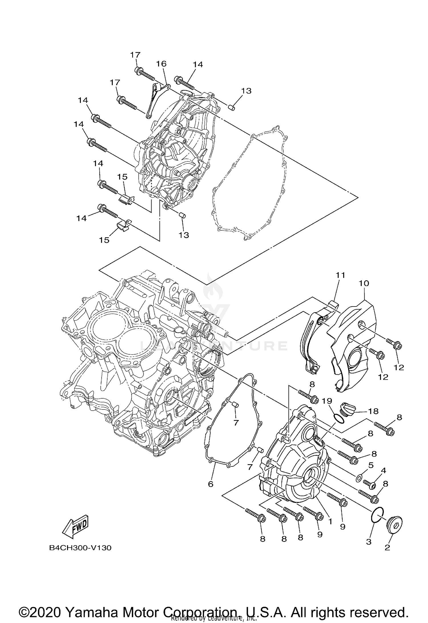 CRANKCASE COVER 1