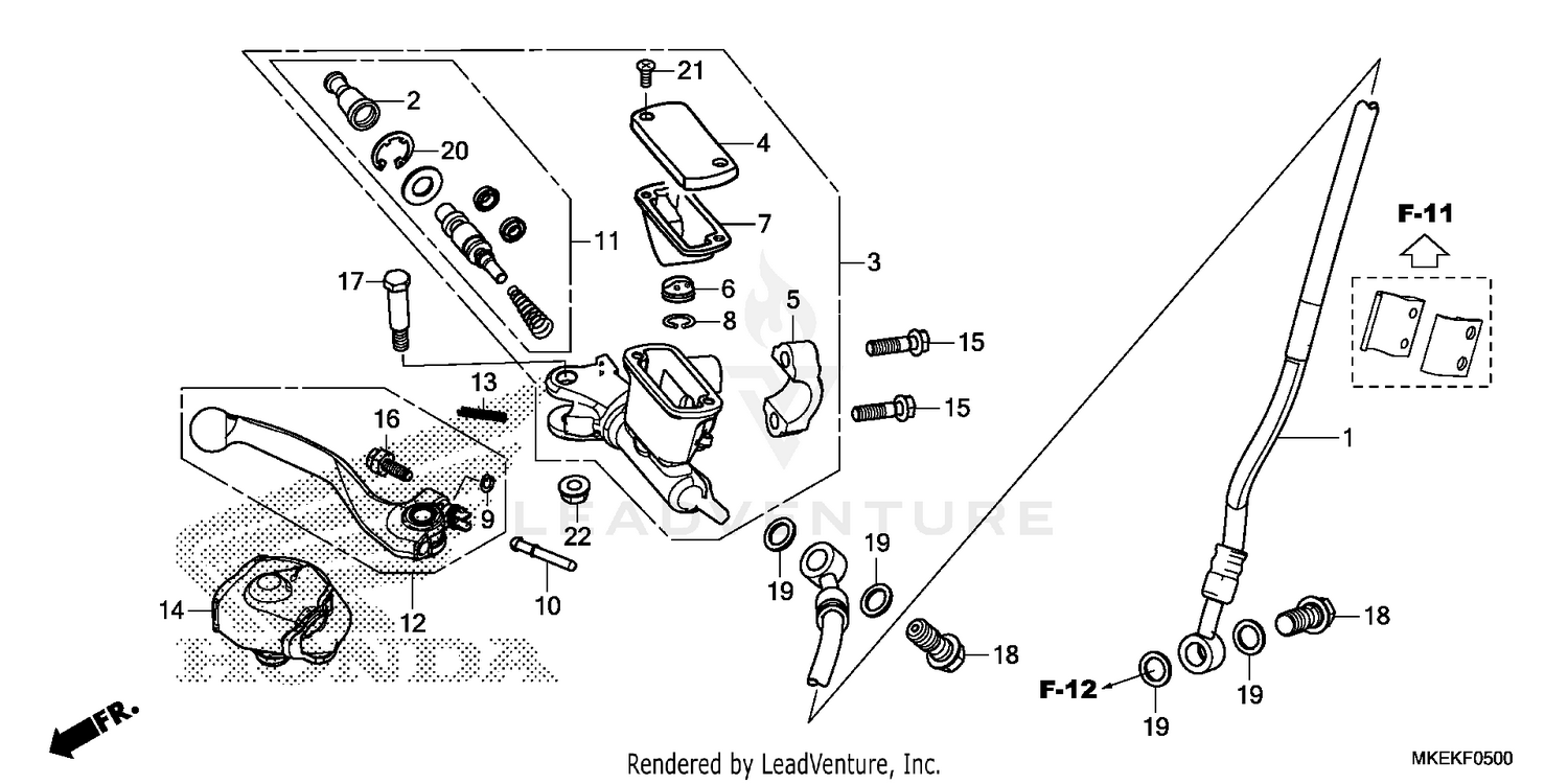 FRONT BRAKE CALIPER