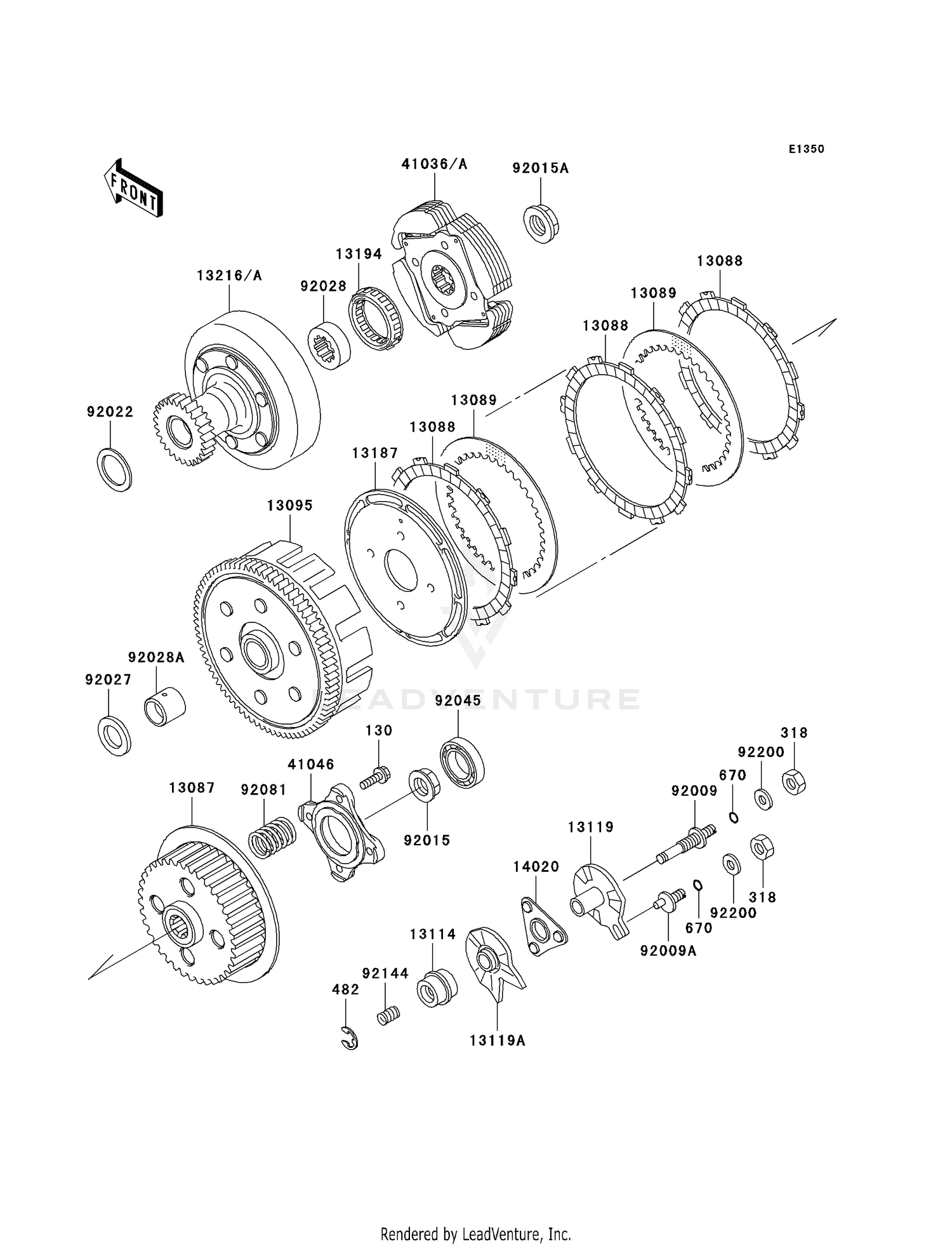 FRONT MASTER CYLINDER