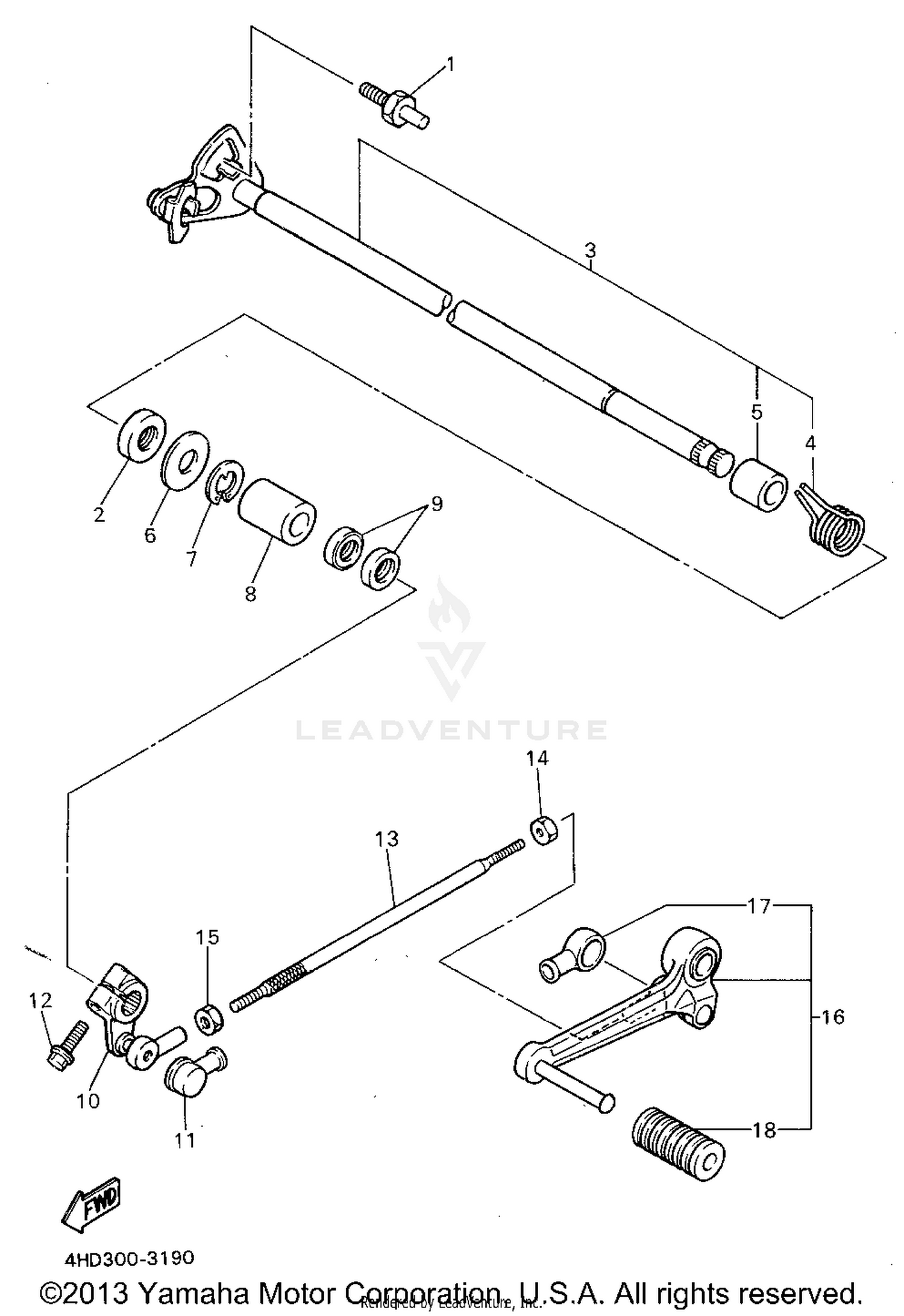 SHIFT SHAFT