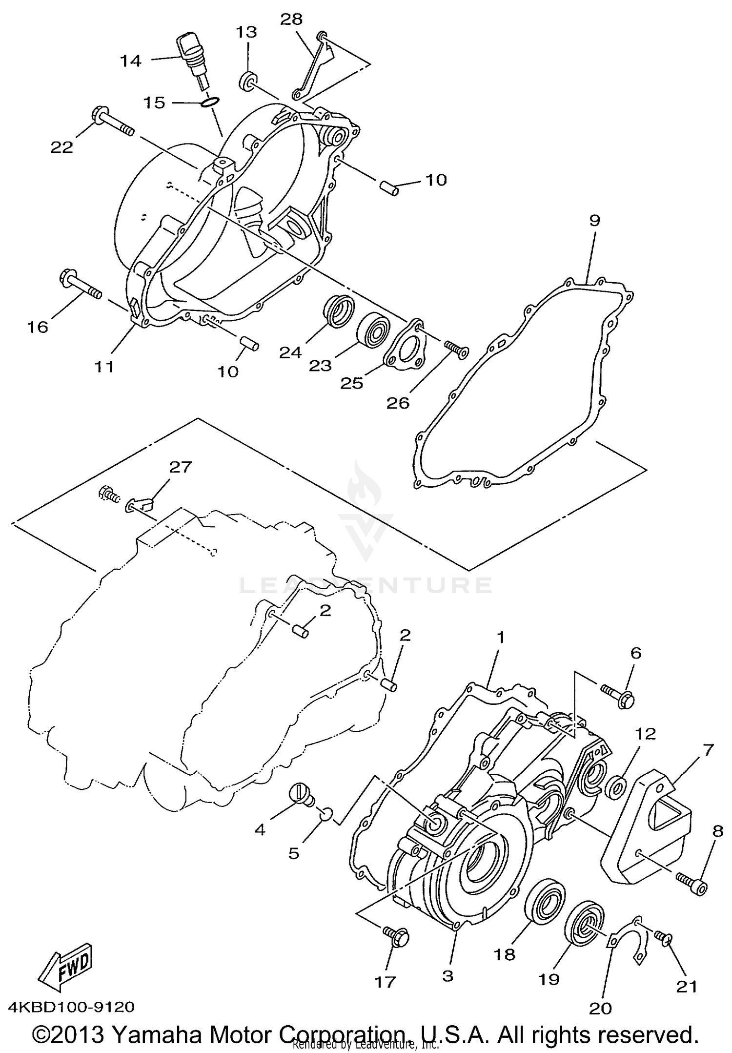 CRANKCASE COVER 1