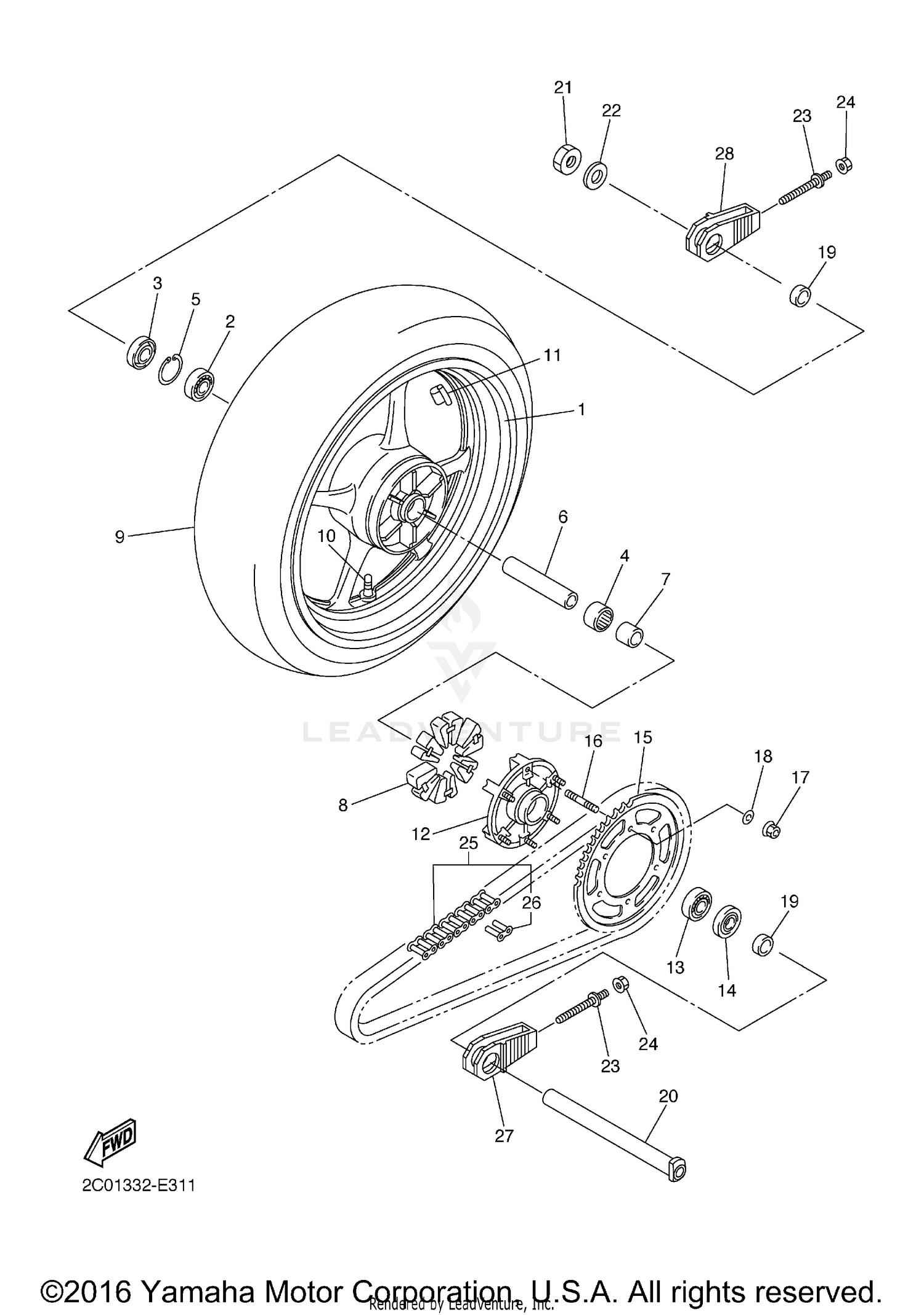 REAR WHEEL