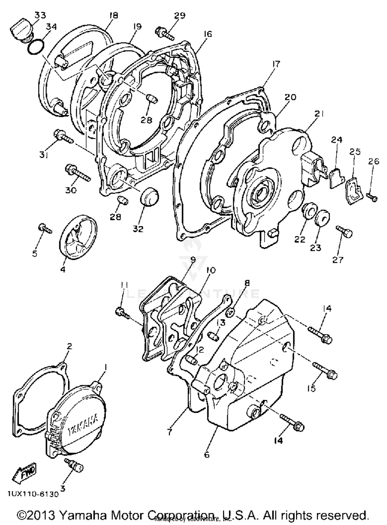CRANKCASE COVER 1