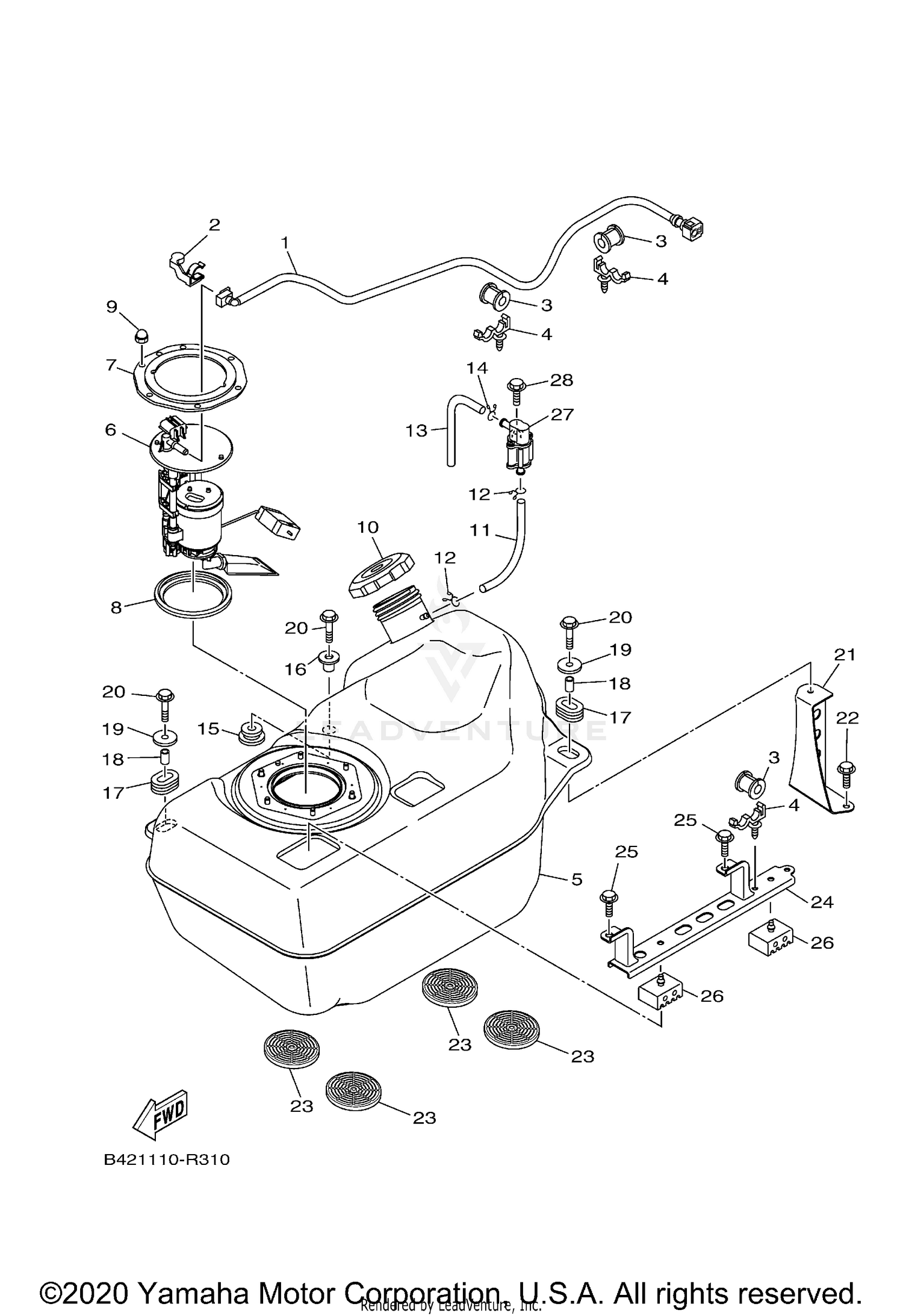 FRONT MASTER CYLINDER 2