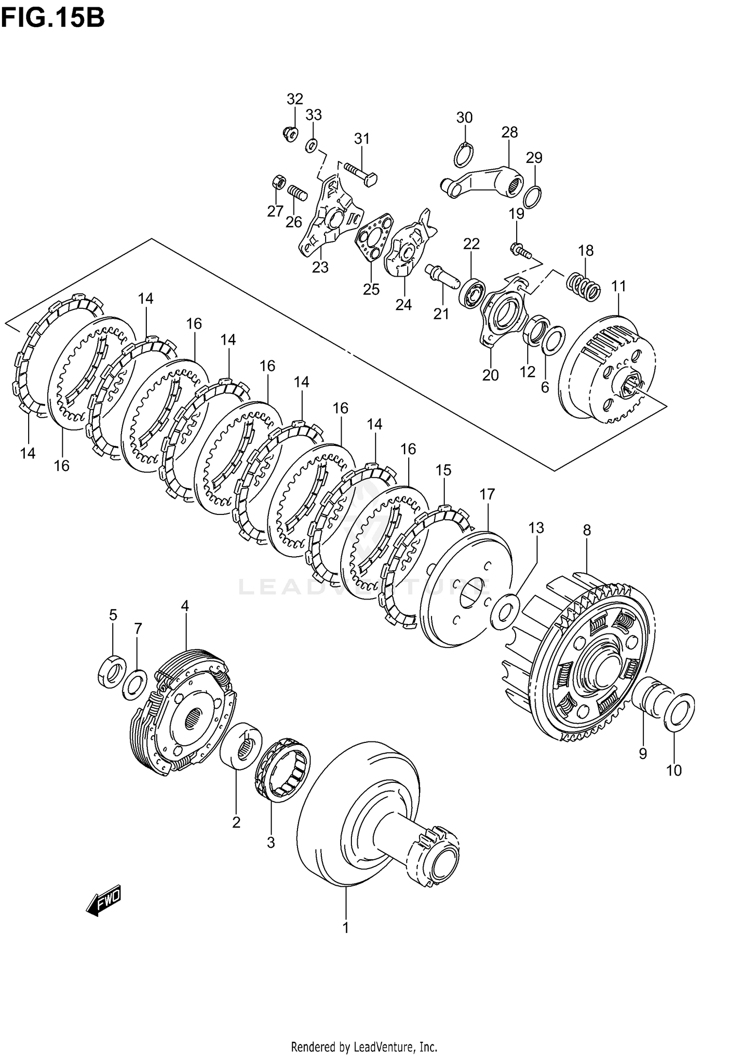 FRONT BRAKE CALIPER