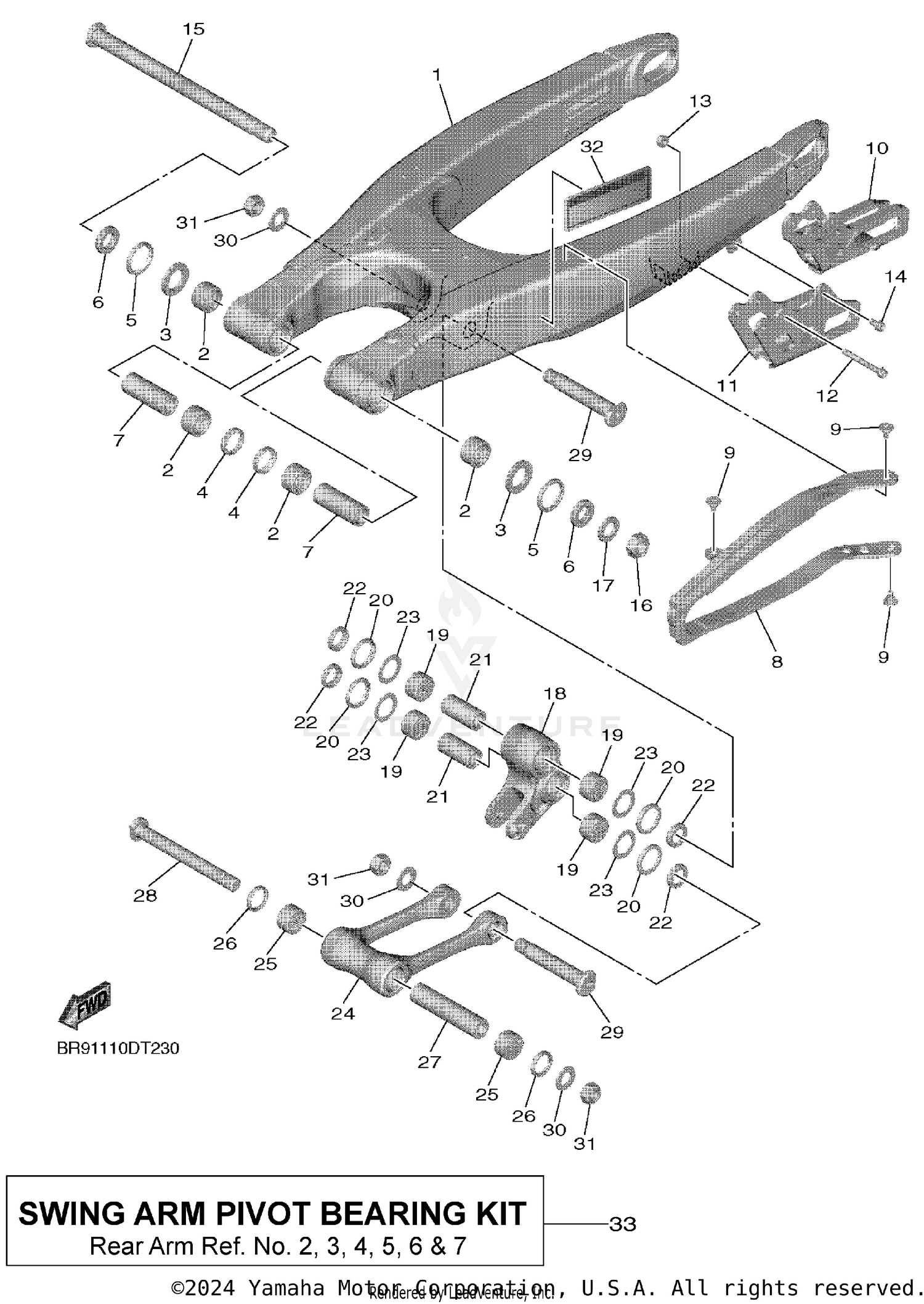 REAR ARM