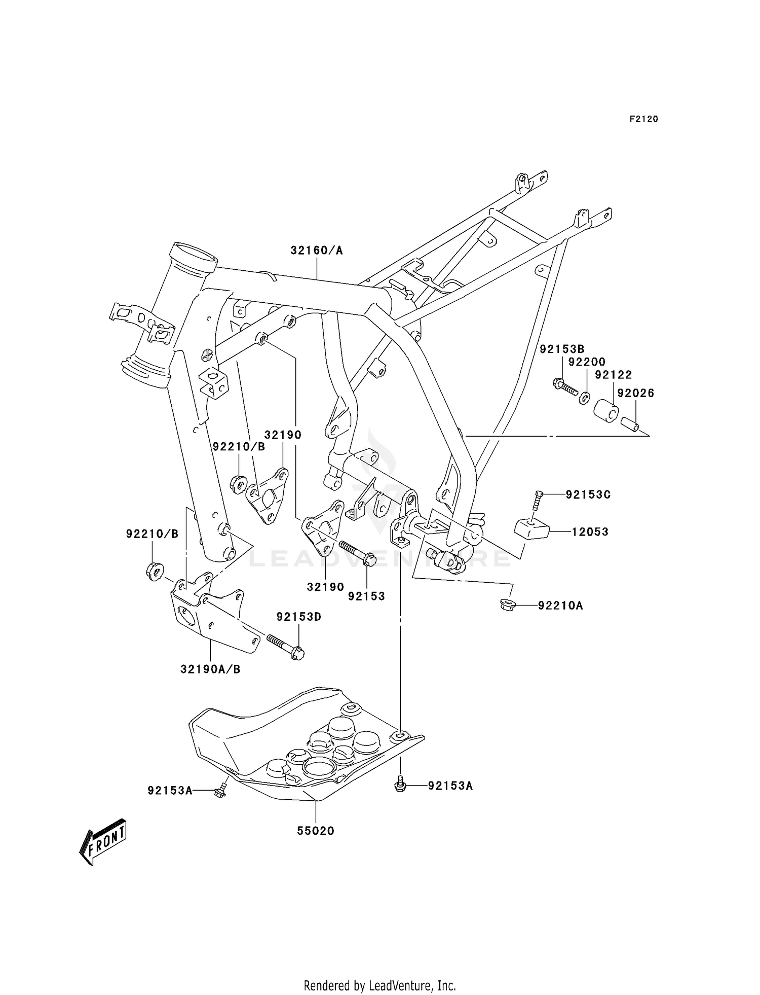FRONT BRAKE CALIPER
