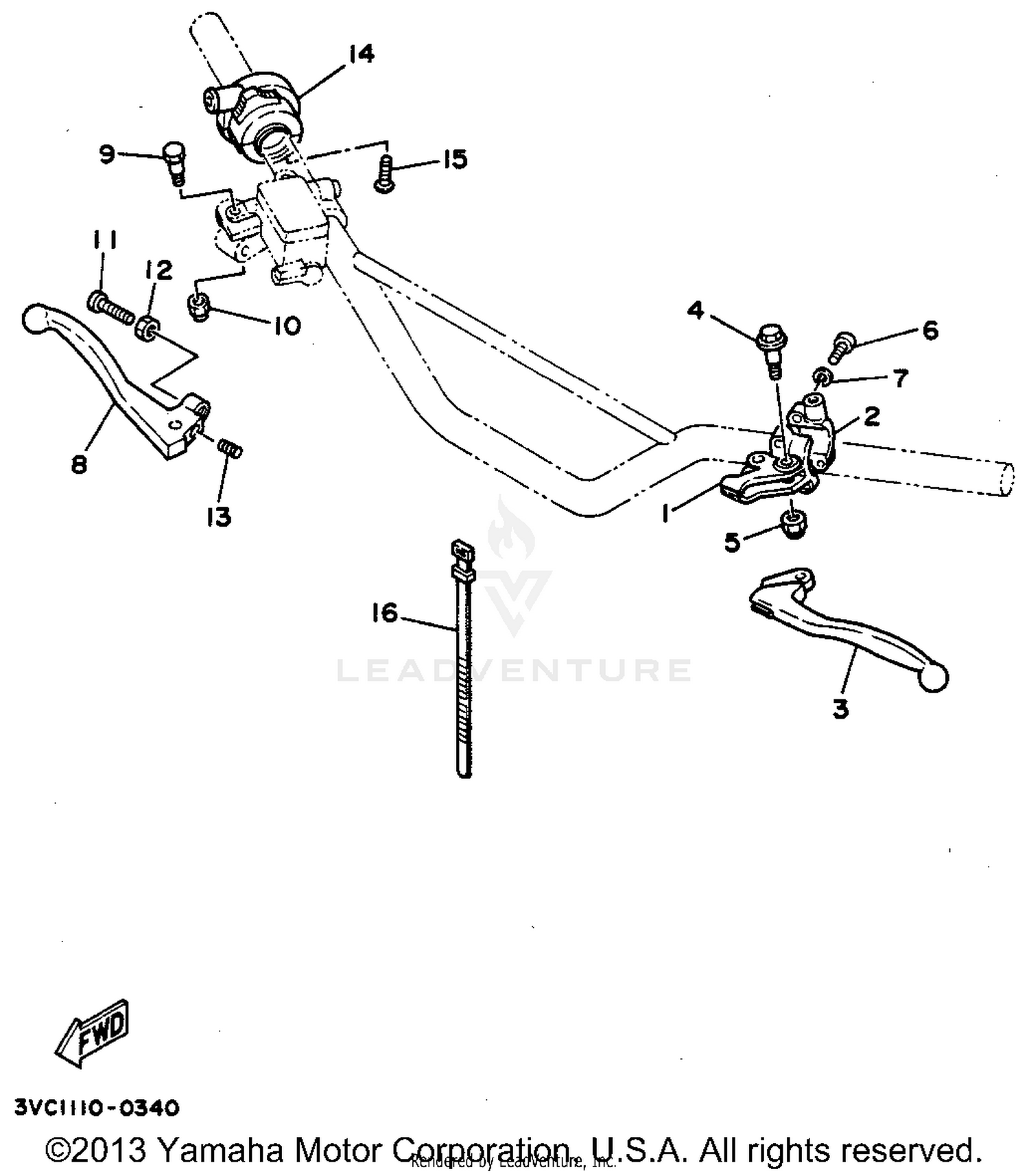 HANDLE SWITCH - LEVER