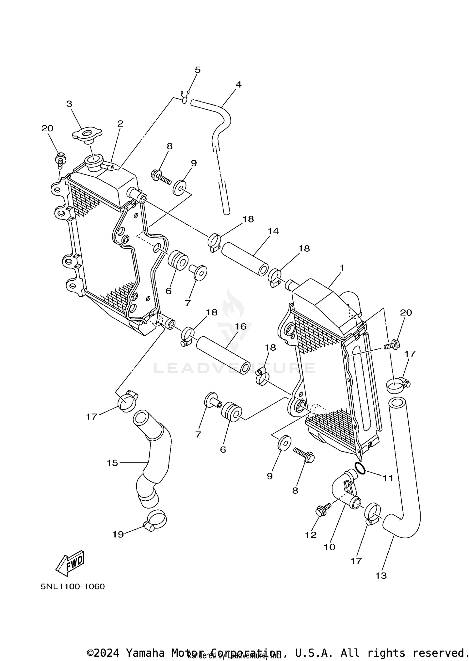 RADIATOR & HOSE