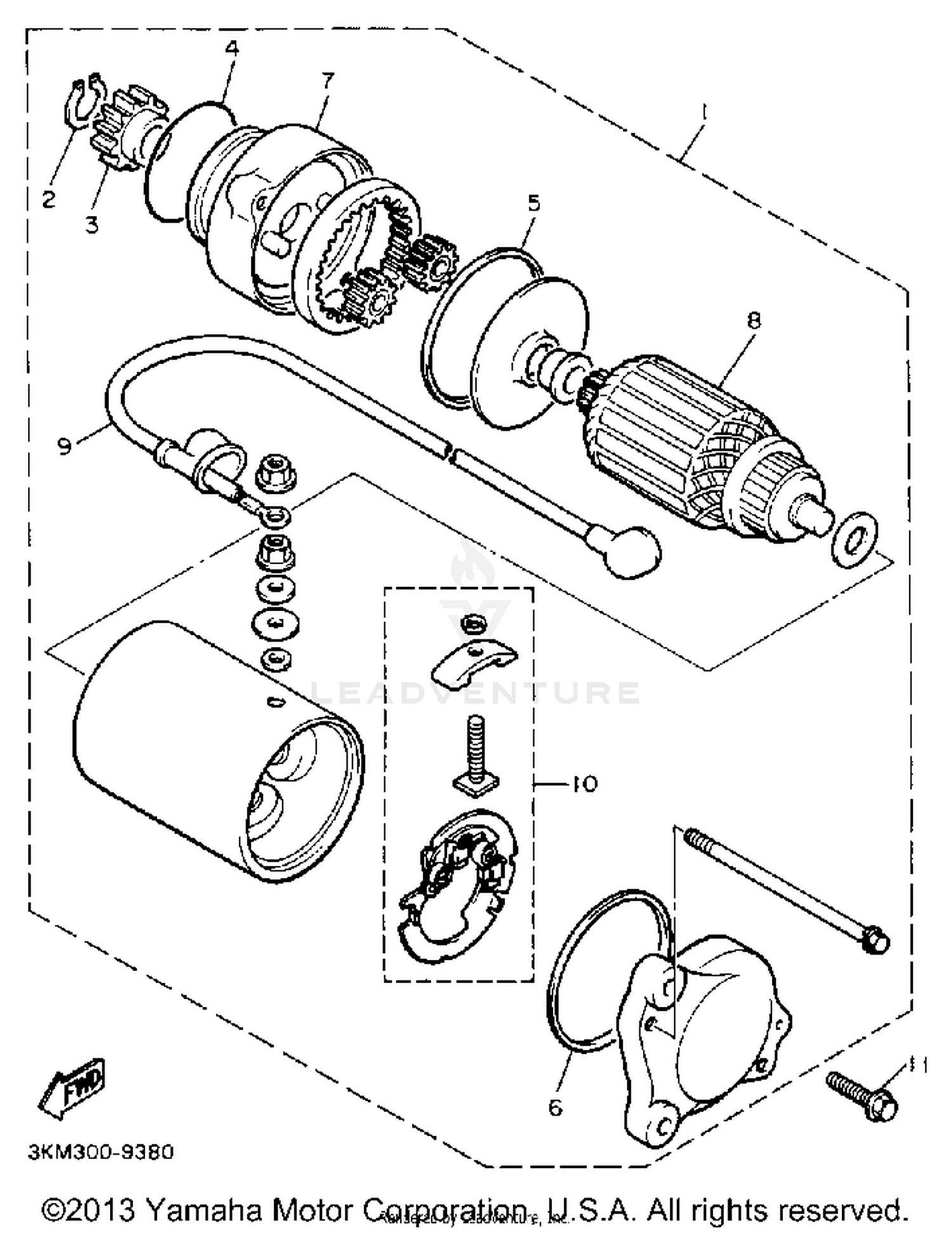 STARTING MOTOR