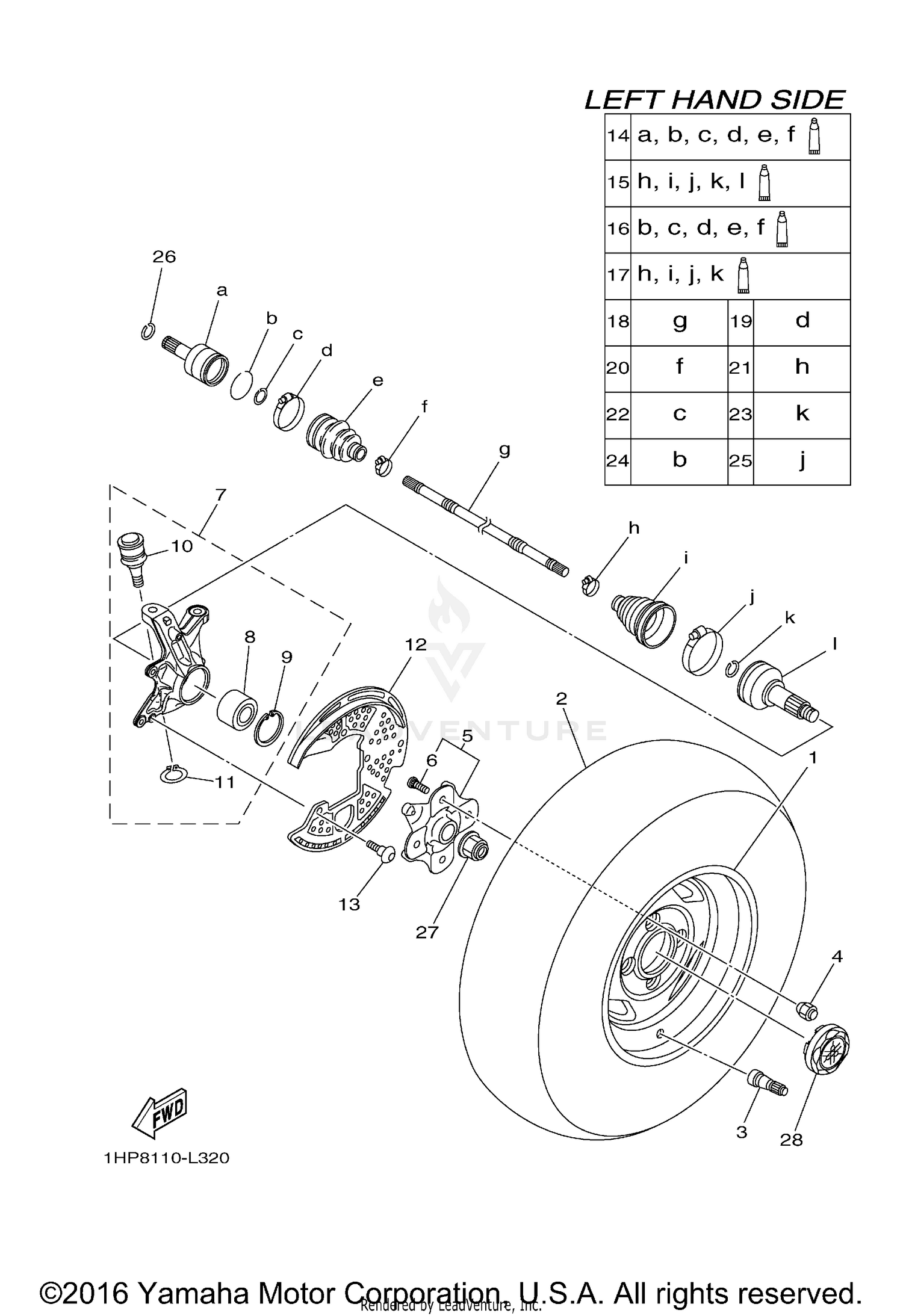 FRONT WHEEL