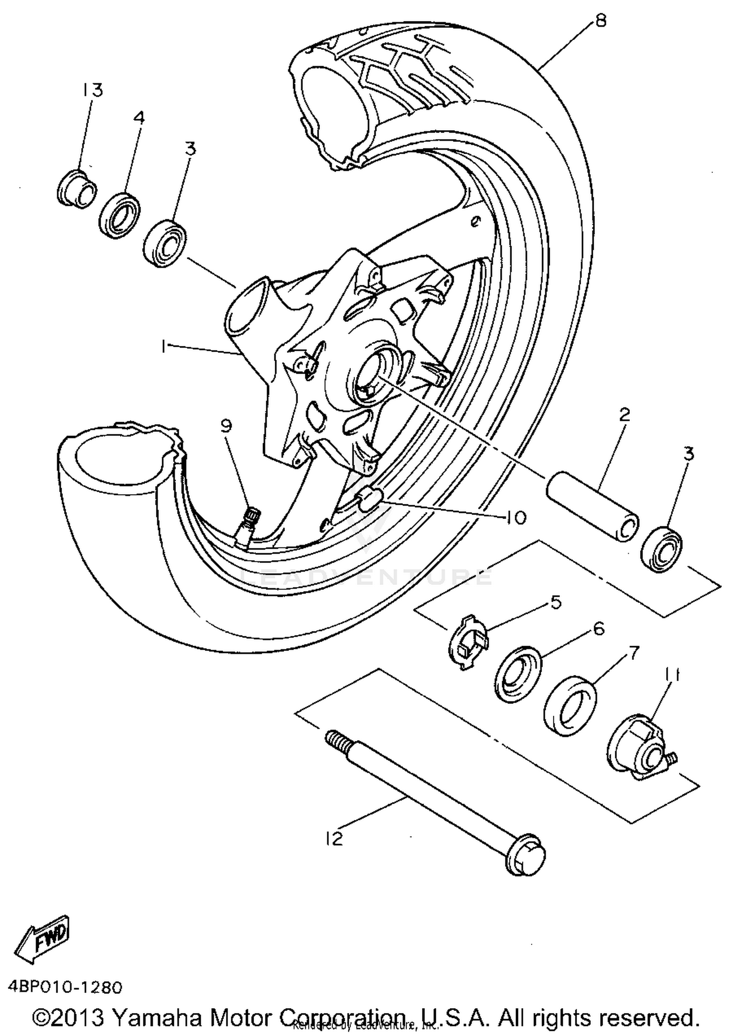 FRONT WHEEL