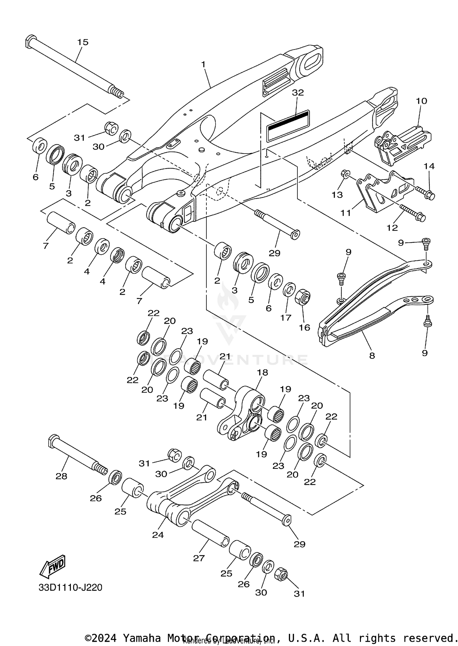 REAR ARM