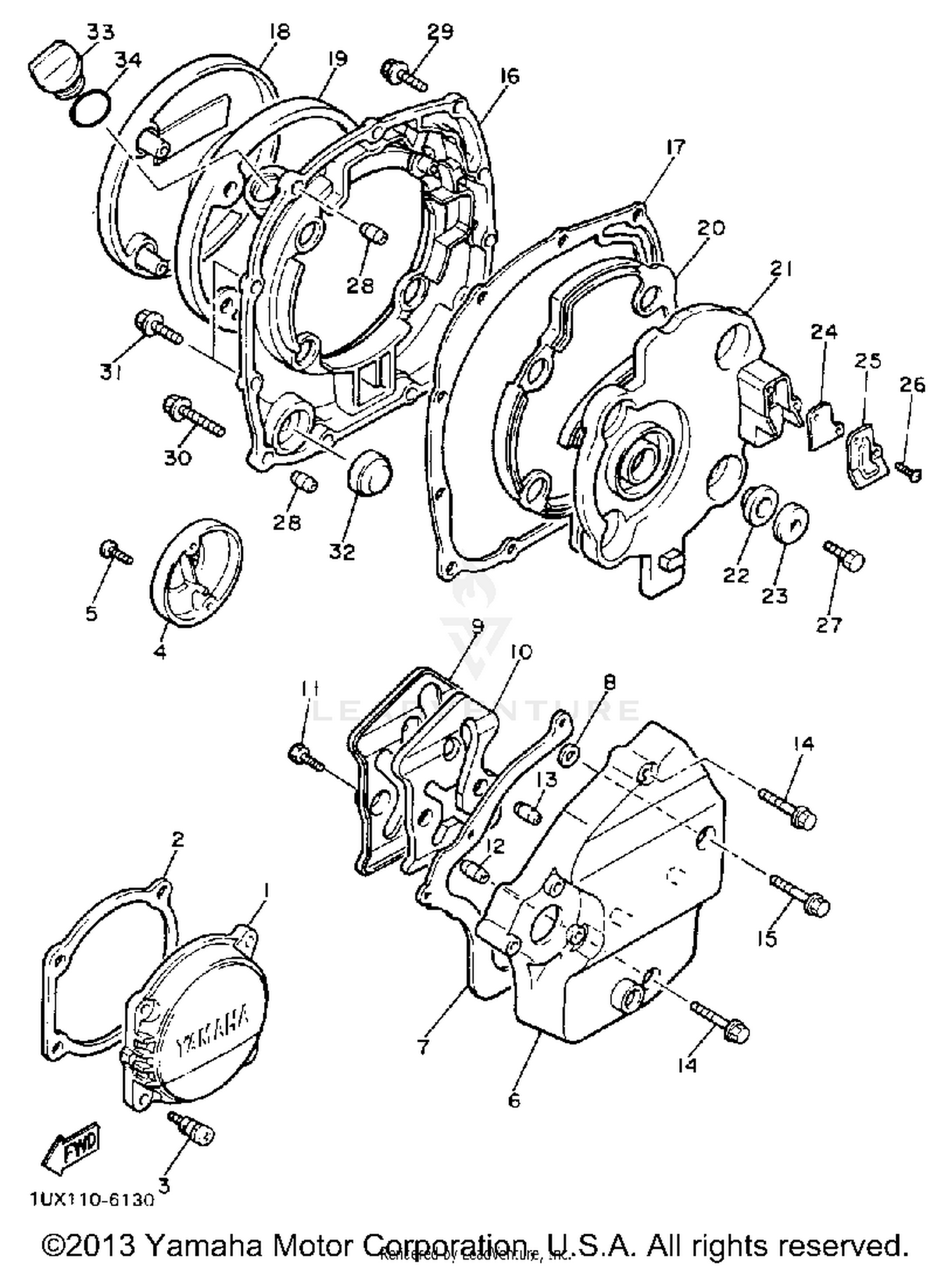 CRANKCASE COVER 1